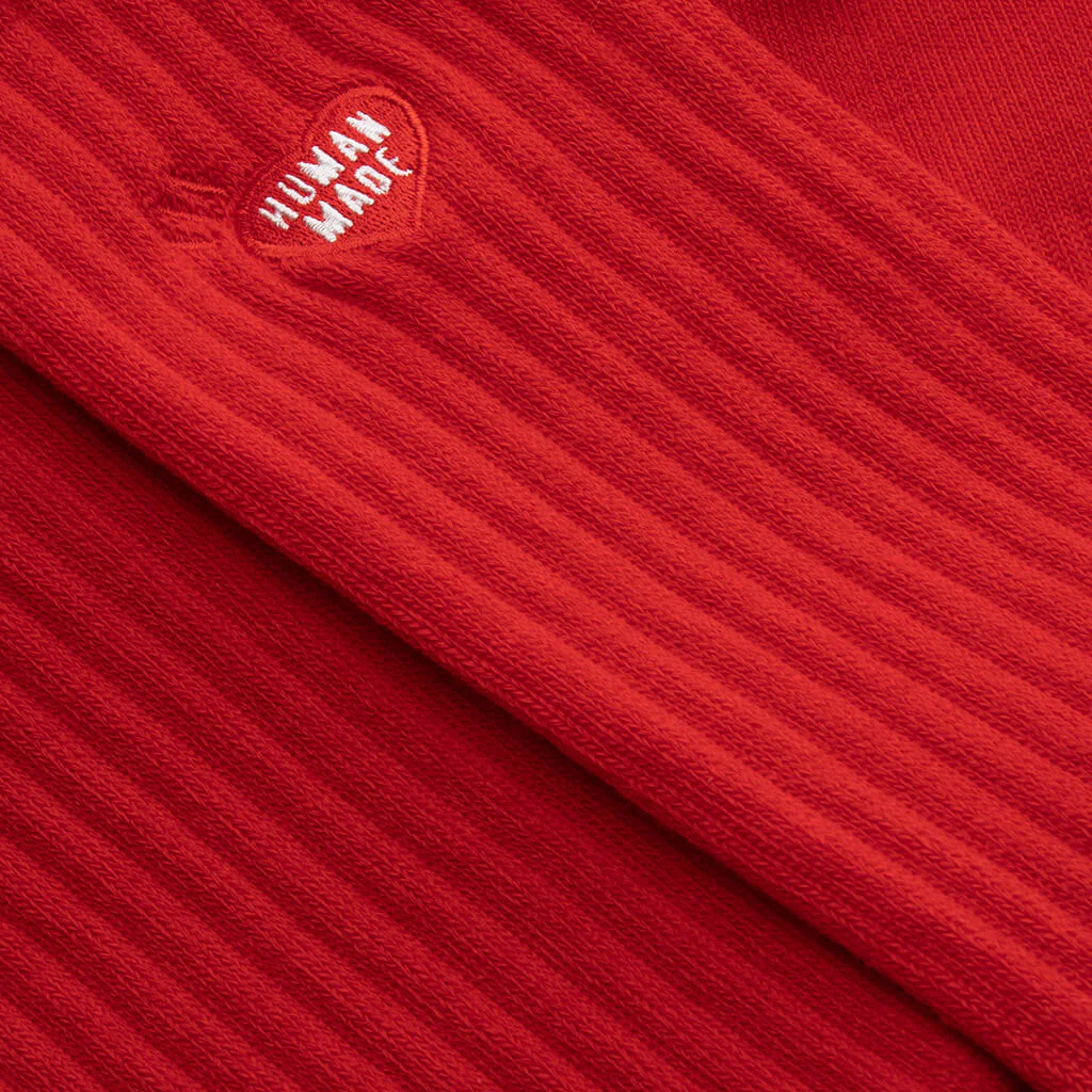 Pile Socks - Red - Image 2