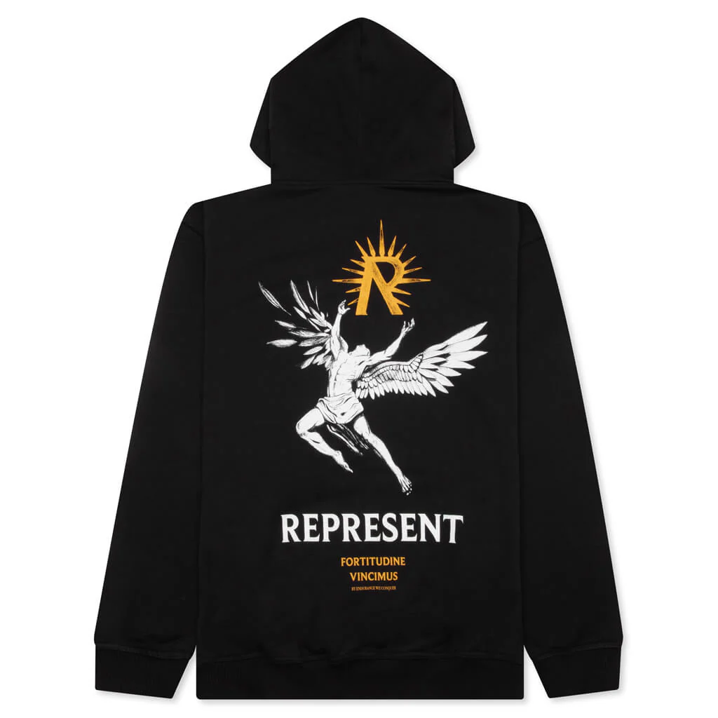 Icarus Hoodie - Jet Black - Image 2