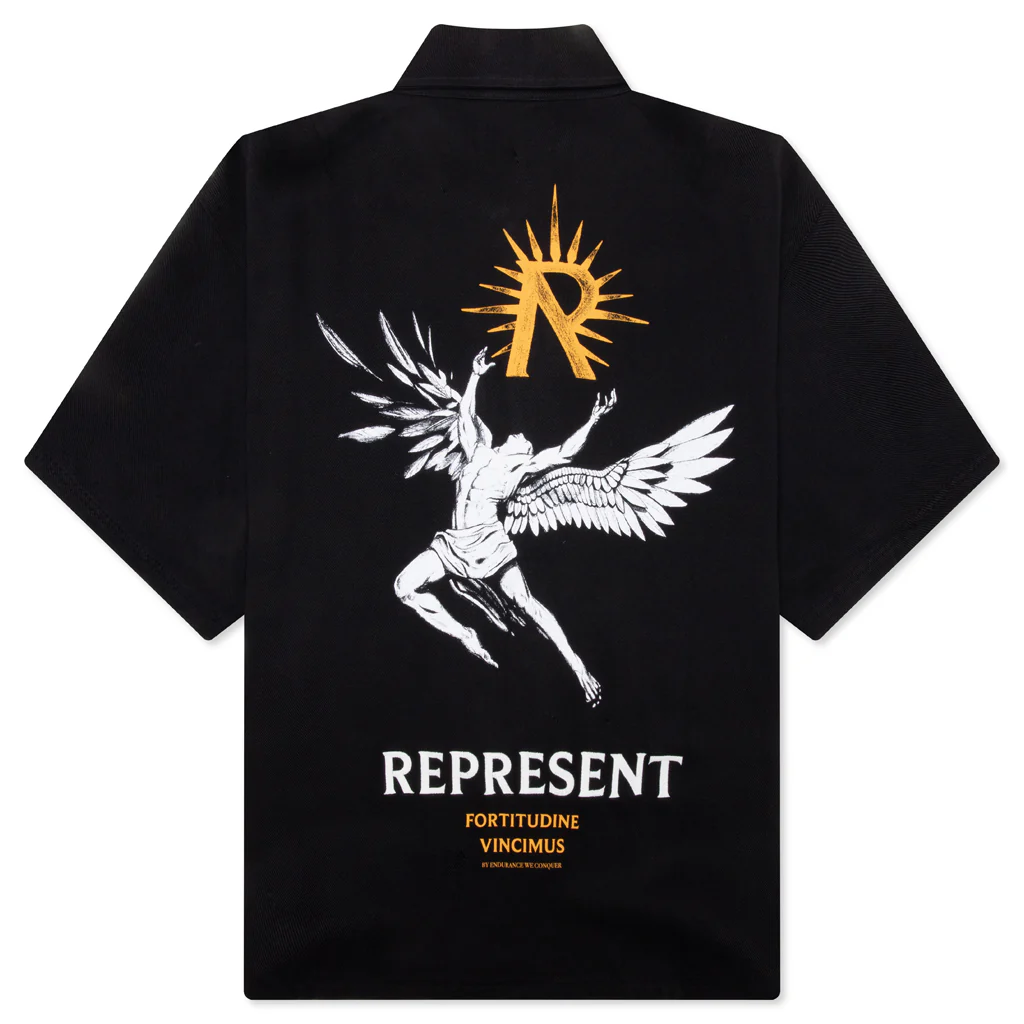 Icarus S/S Shirt - Black - Image 2
