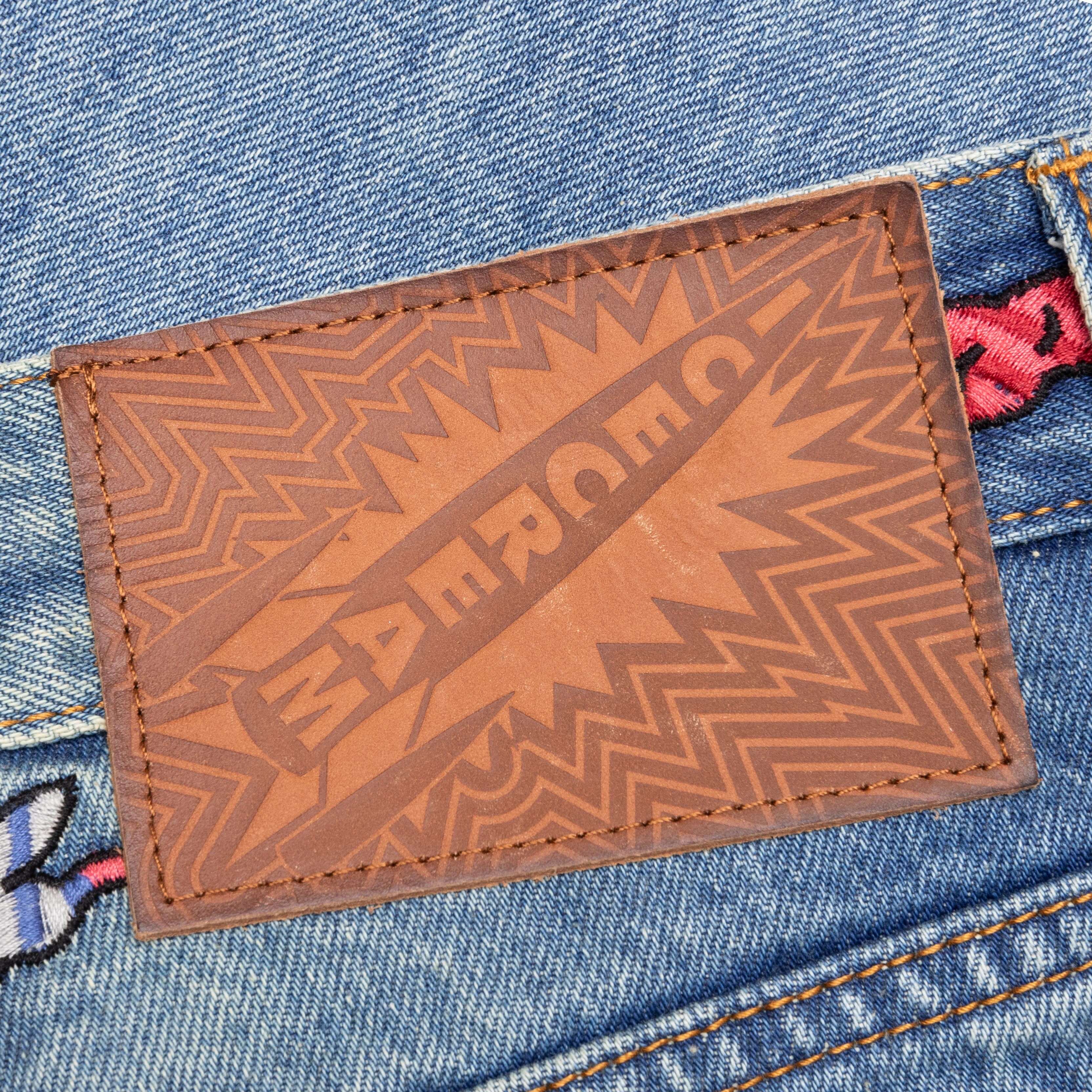 All Caps Strawberry Fit Jeans - Faded - Image 6