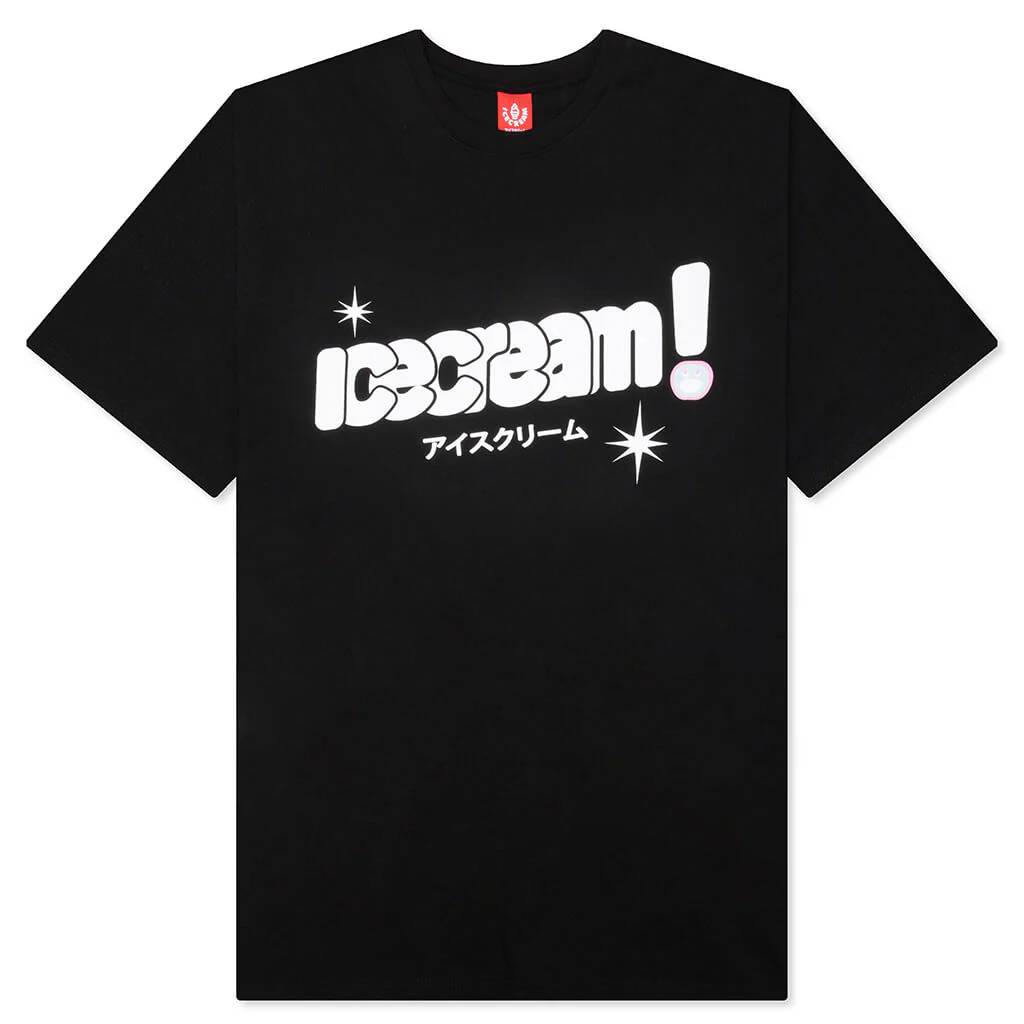 Bubble Gum S/S Tee - Black