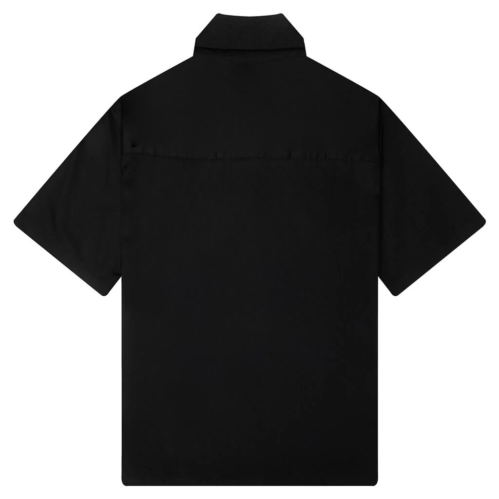 Camper S/S Woven Shirt - Black - Image 2