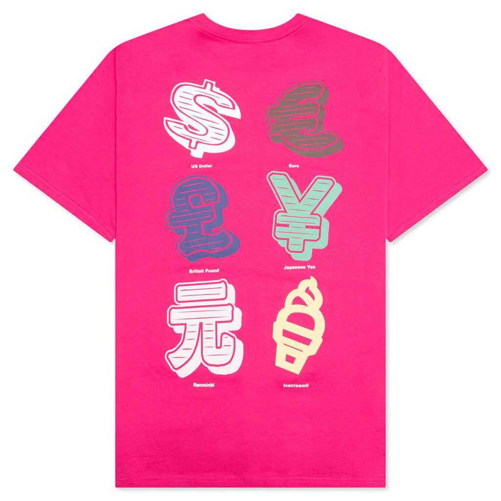 Cash Rules S/S Tee - Beetroot Purple - Image 2