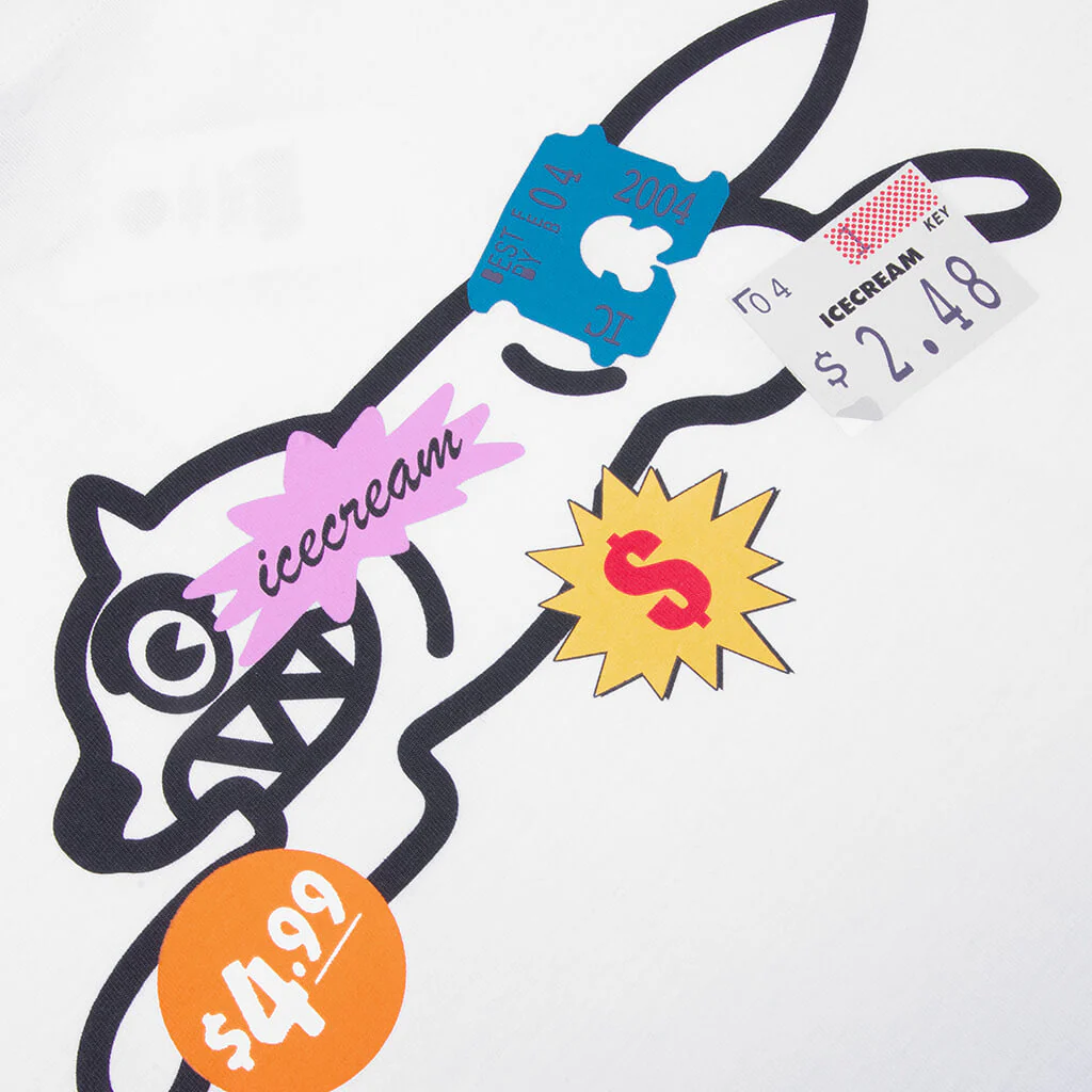 Cashier T-Shirt - White - Image 3