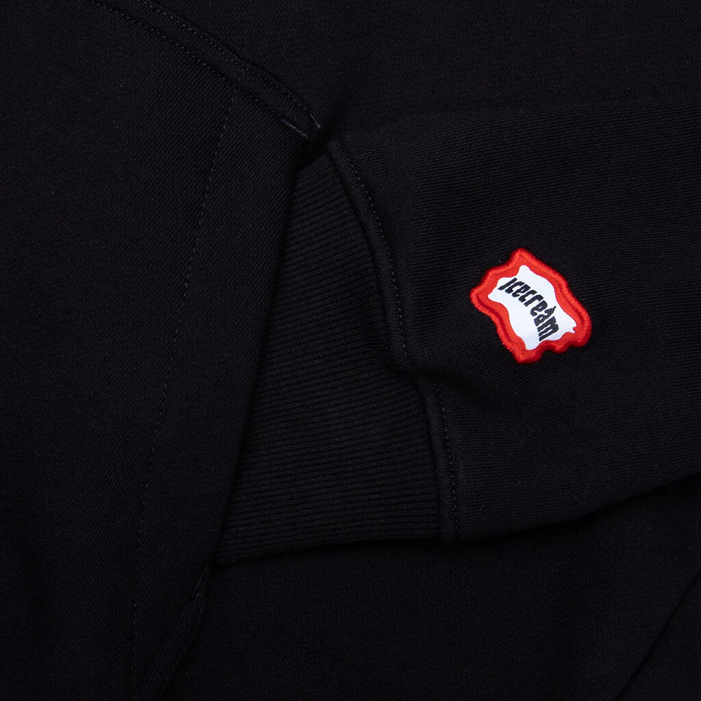Chain Hoodie - Black - Image 4