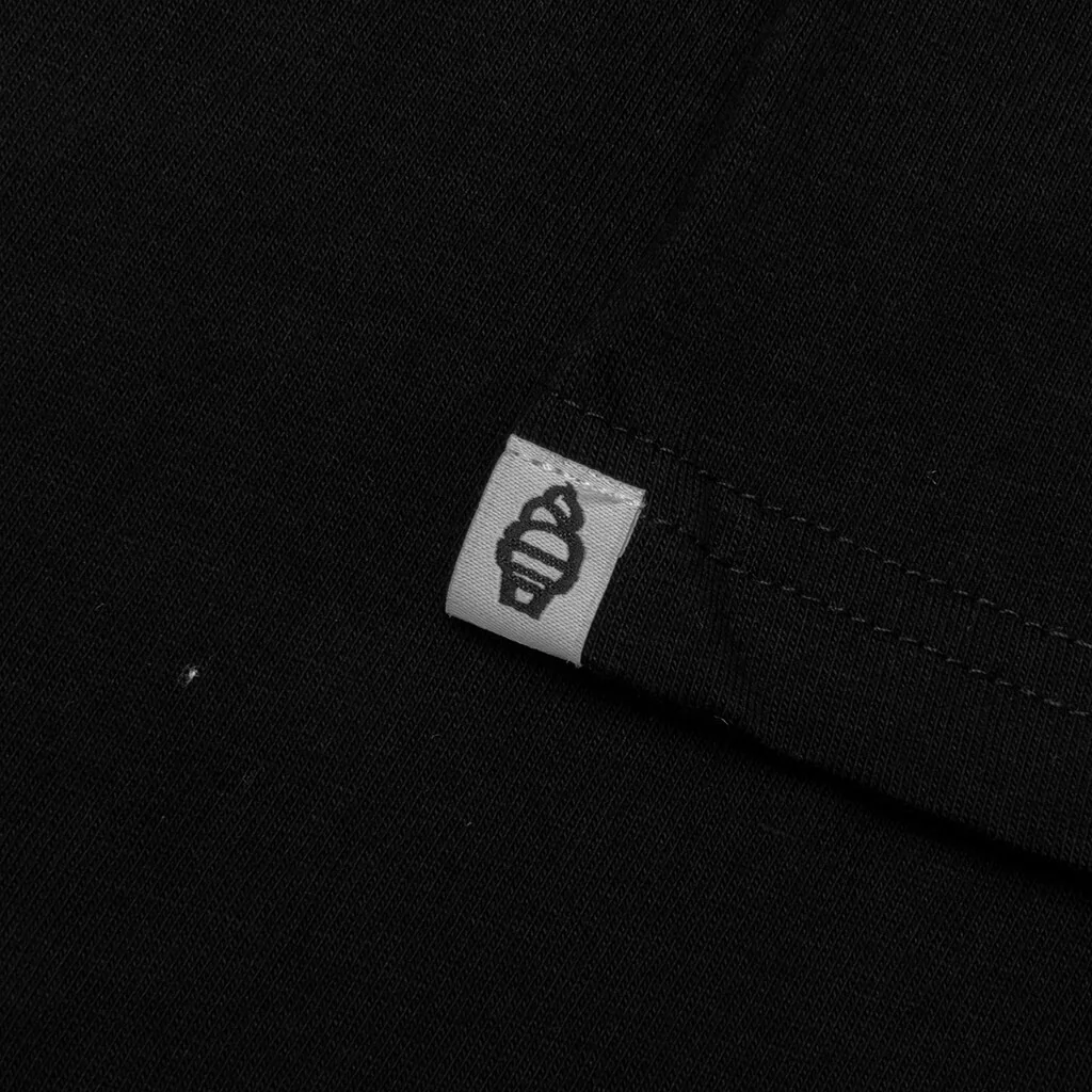 Chrome S/S Tee - Black - Image 4