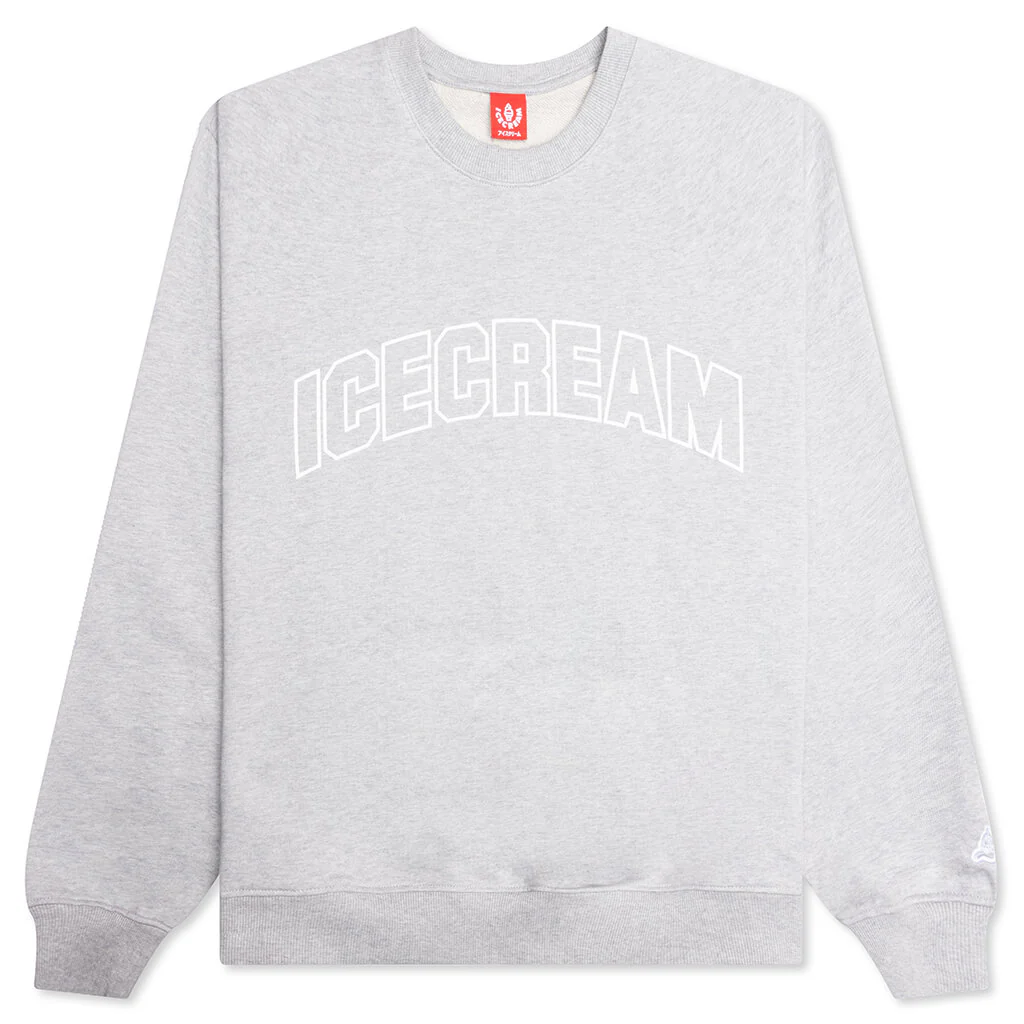 College Sweatshirt - Heather Gray
