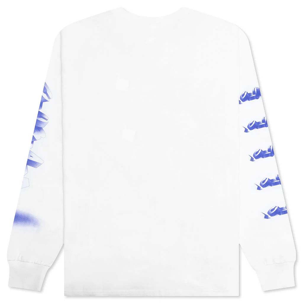 Count Em L/S Knit - White - Image 2