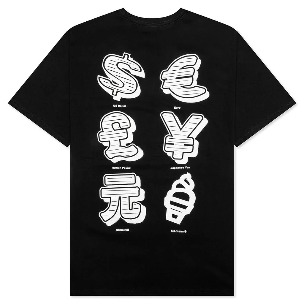 Currency S/S Tee - Black - Image 2