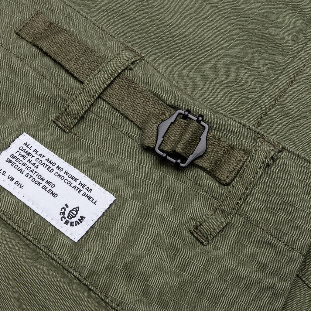 Destro Cargo Shorts - Four Leaf Clover - Image 3