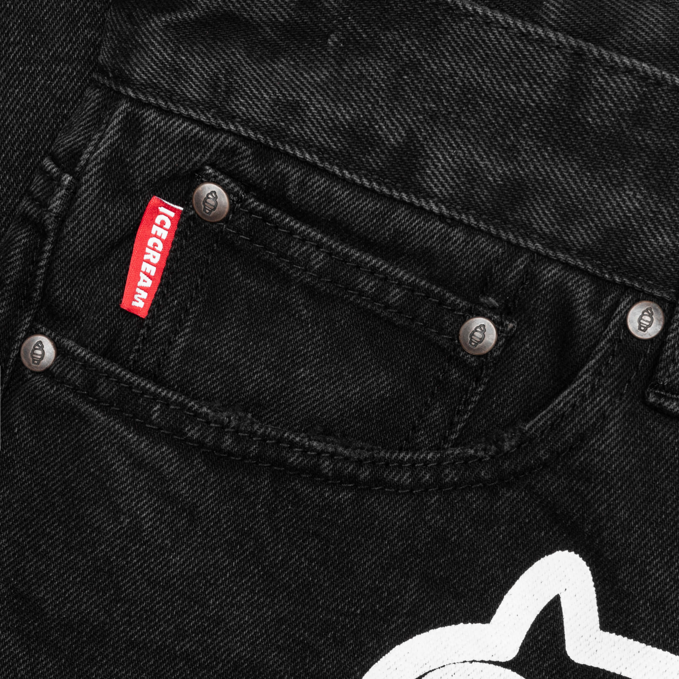 Dogtown Black Vanilla Fit Pants - Black Caramel - Image 3