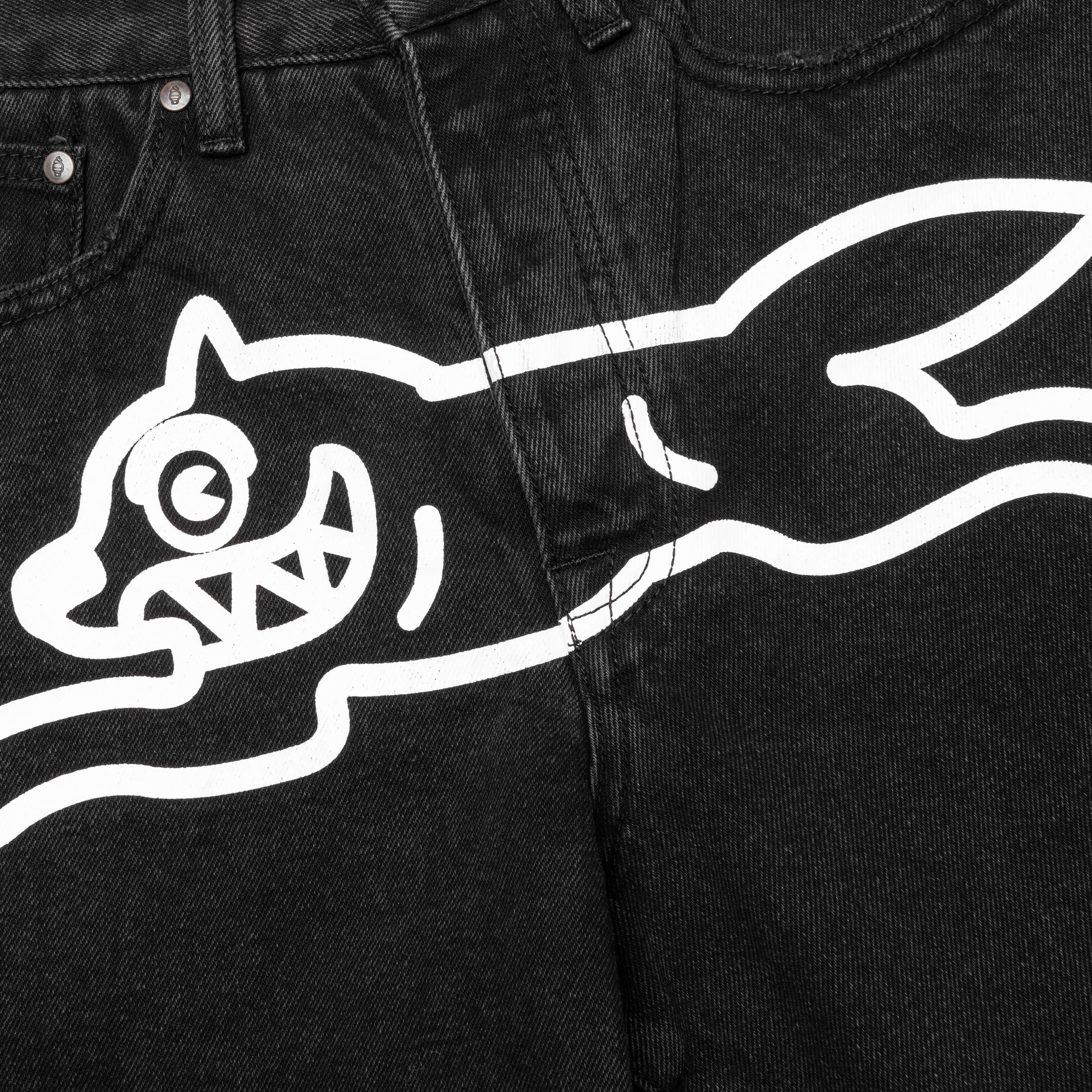 Dogtown Black Vanilla Fit Pants - Black Caramel - Image 4