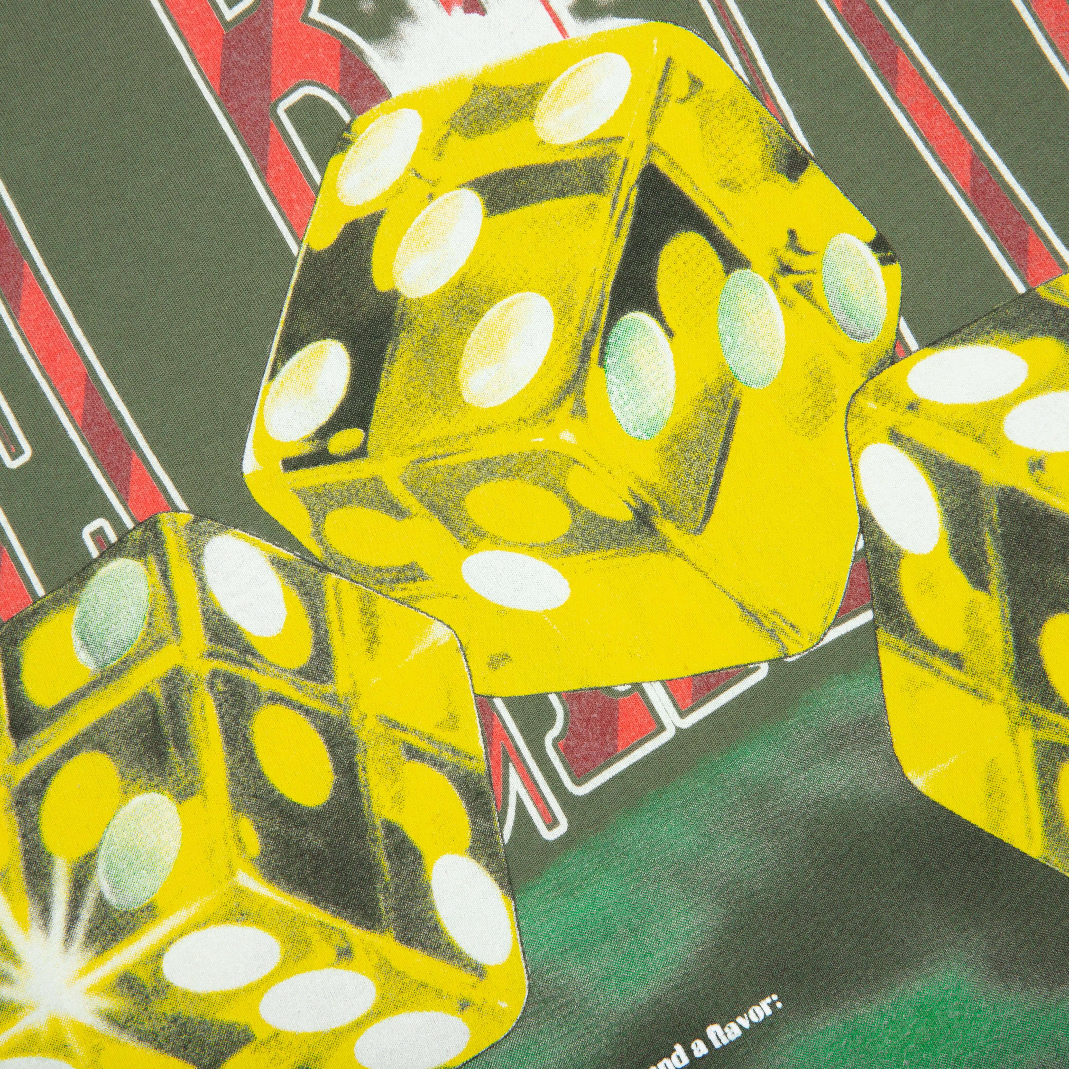 Fear of A Rich Planet S/S Oversized Tee - Four Leaf Clover - Image 4