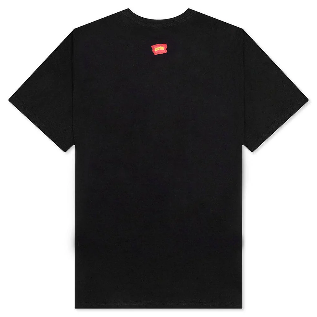 Flame On S/S Tee - Black - Image 2