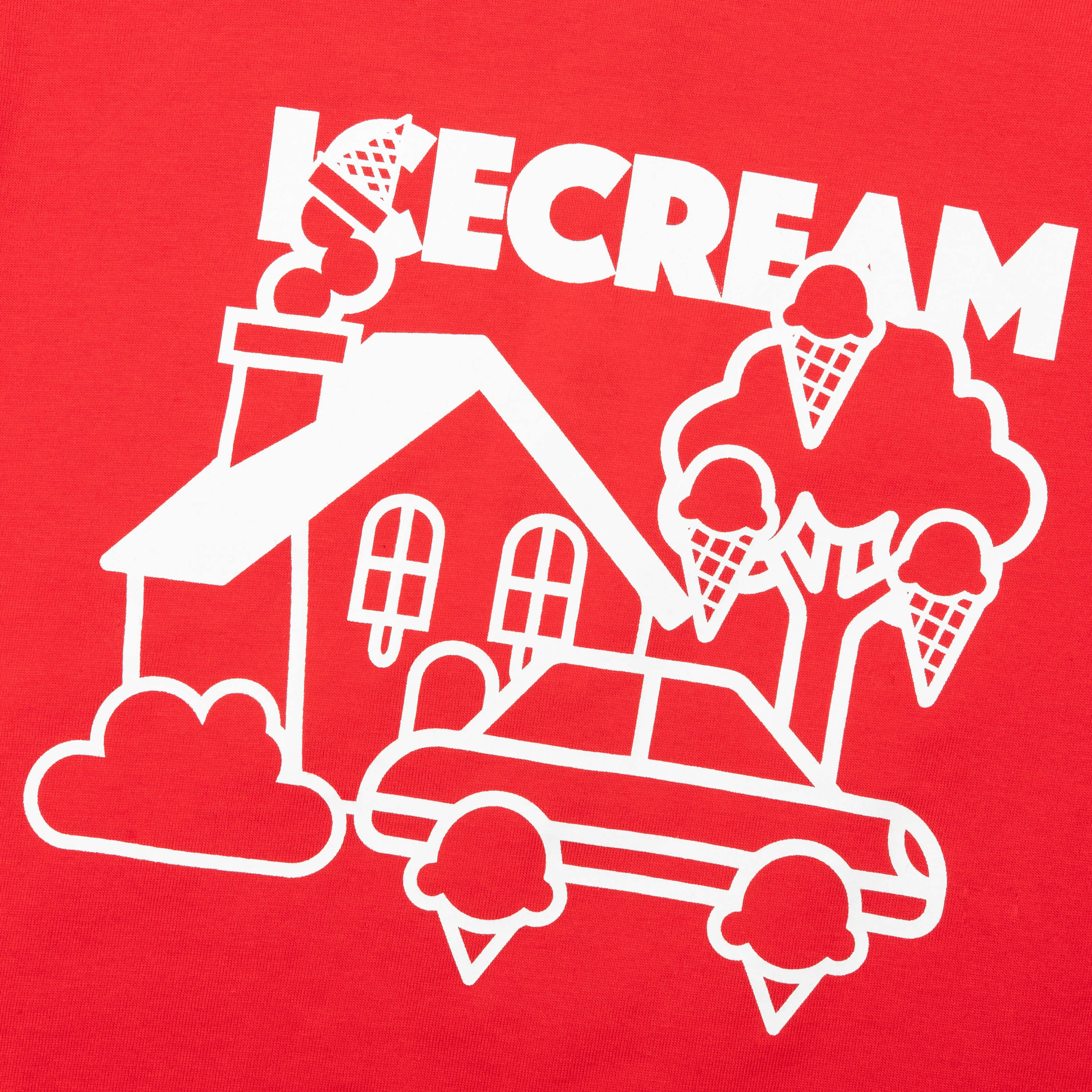 Kids Home S/S Tee - Racing Red - Image 4