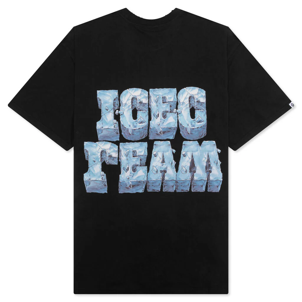 Over Size Fit Ice Block S/S Knit - Stretch Limo - Image 2