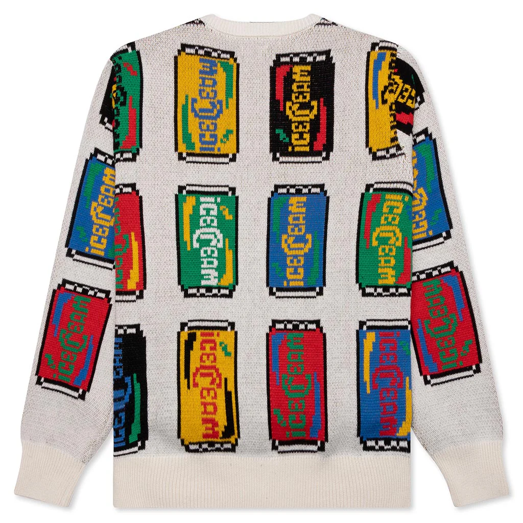 Lemon Lime Sweater - Whisper White - Image 2