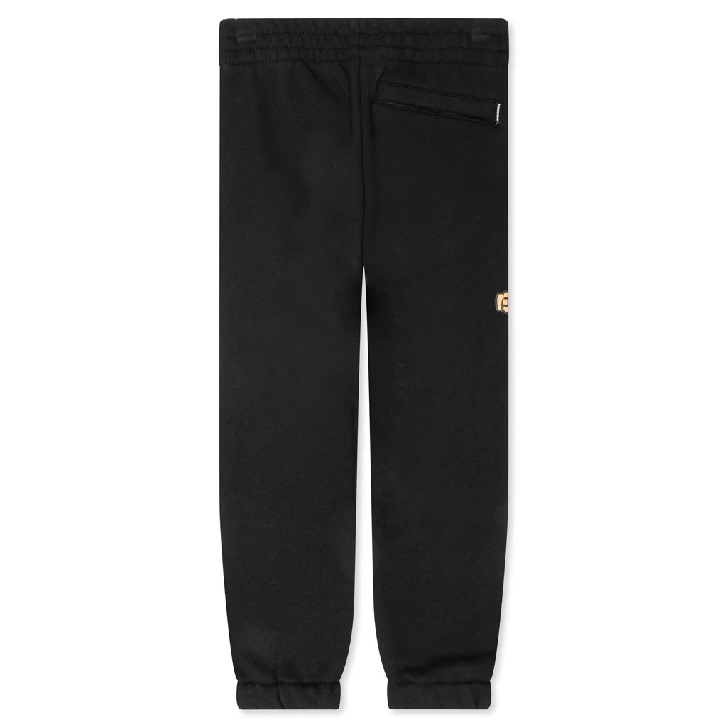Kid's Bones Sweatpant - Black - Image 2