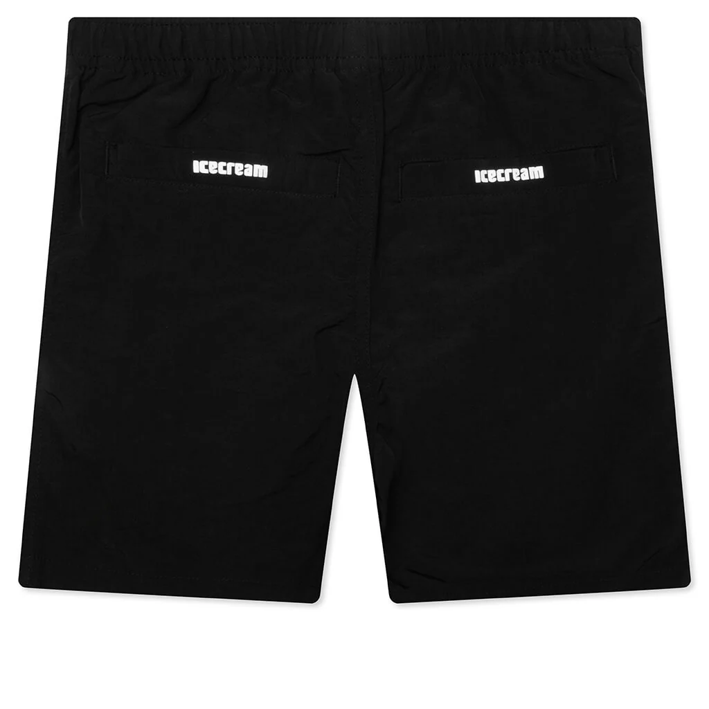 Kids Cookies n Cream Shorts - Black - Image 2