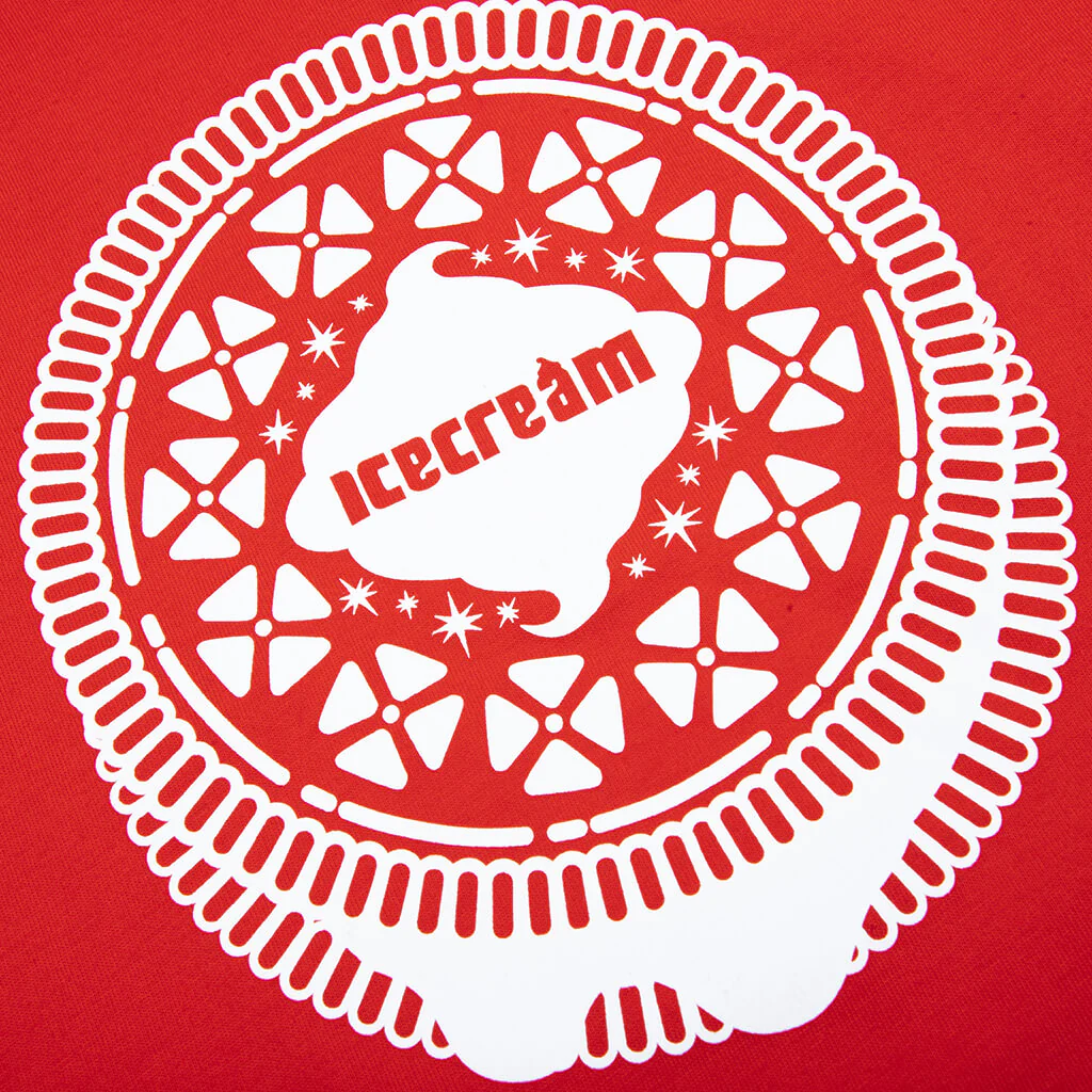 Kids Double Dip S/S Tee - Fiery Red - Image 3