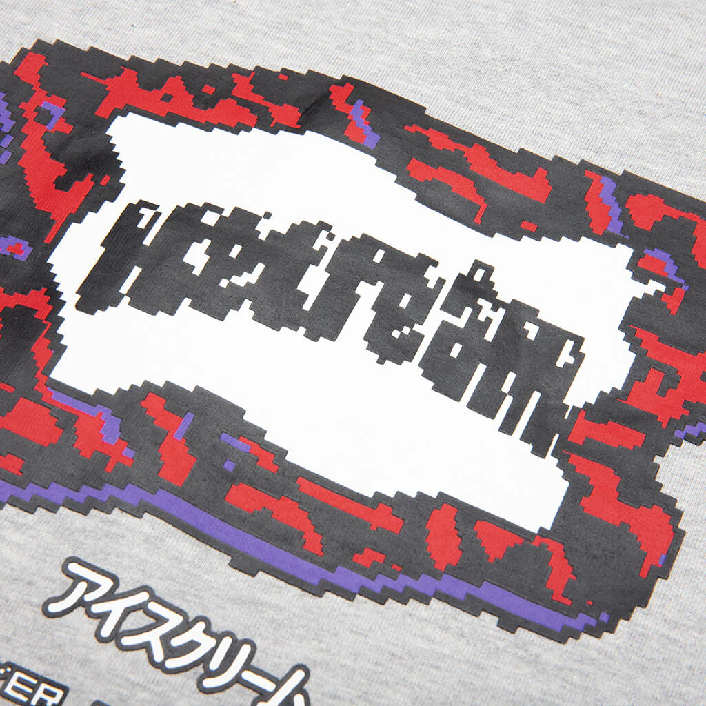 Kids Lava Flag S/S Tee - Heather Grey - Image 3