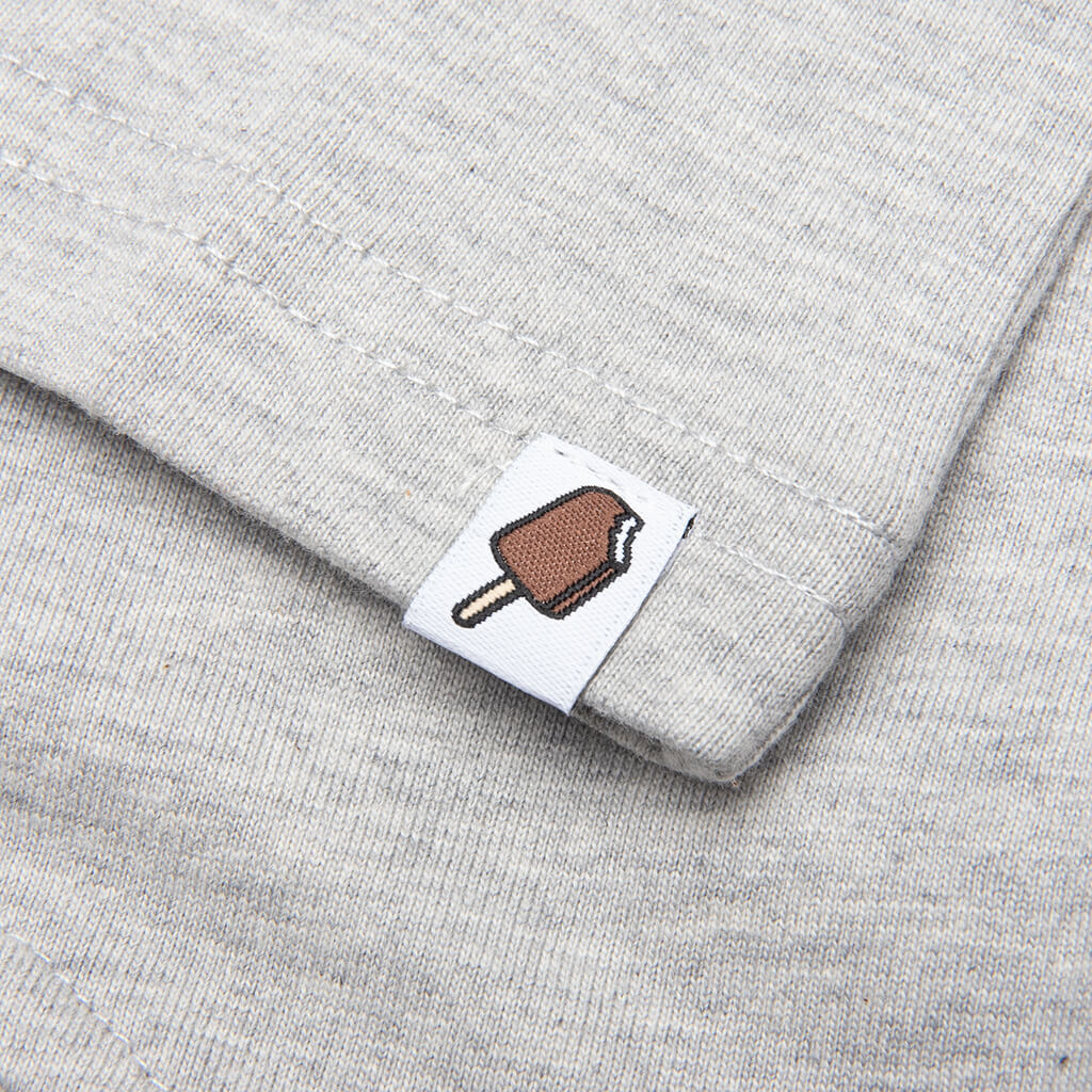 Kids Lava Flag S/S Tee - Heather Grey - Image 5