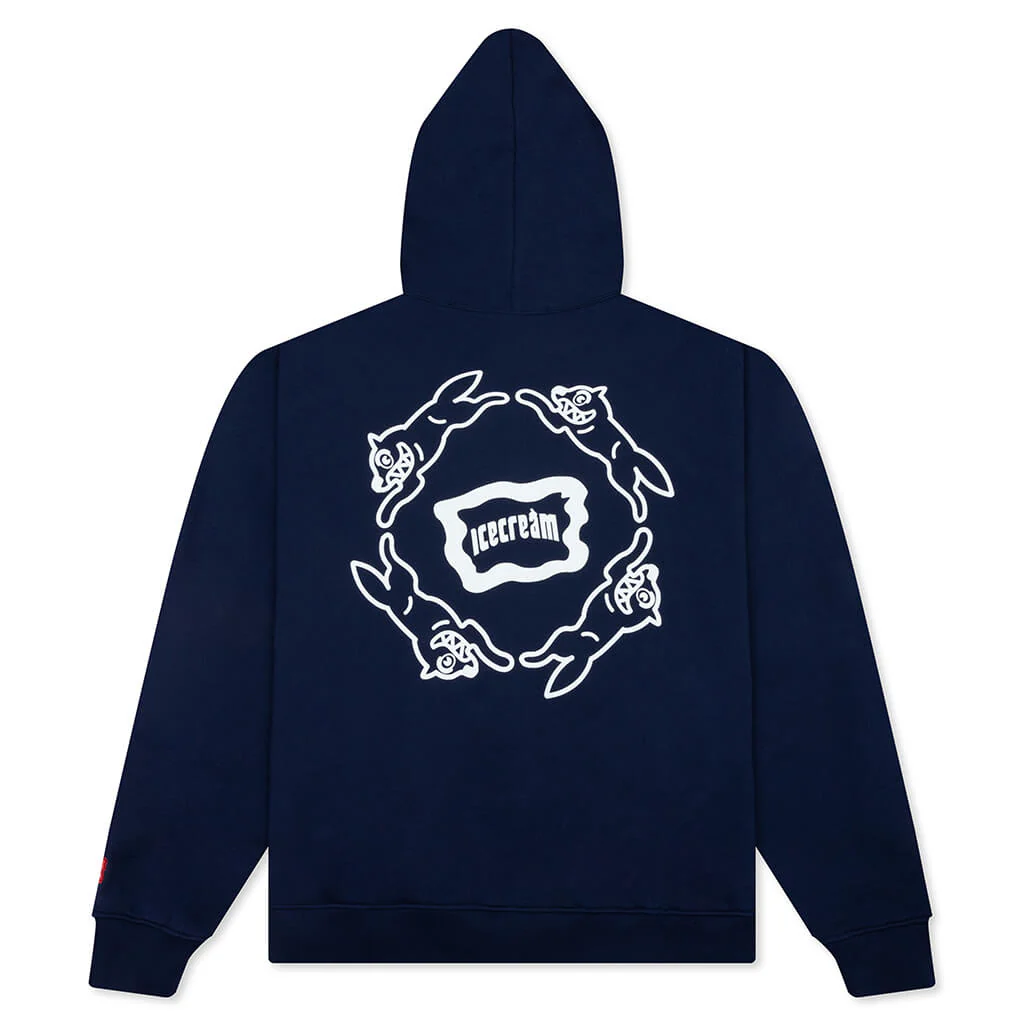 Loop Hoodie - Black Iris - Image 2