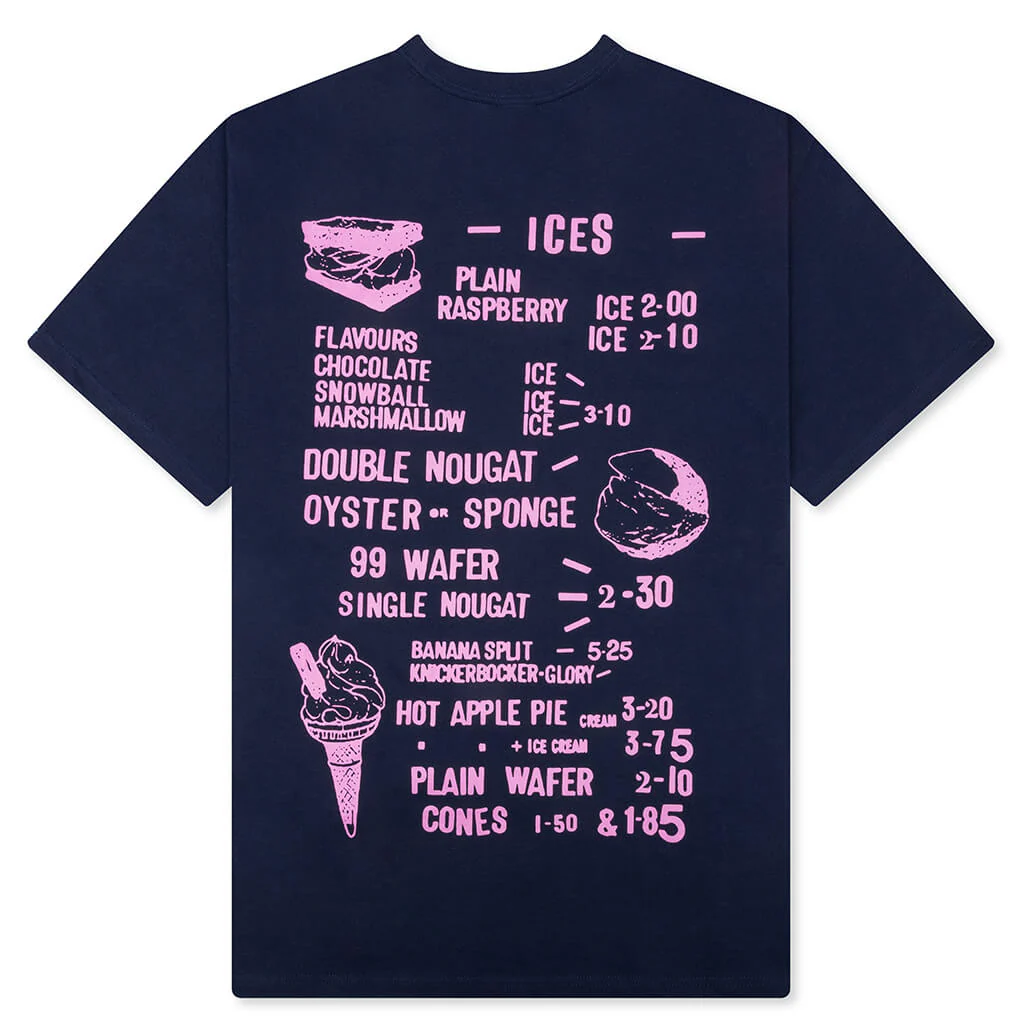 Menu S/S Tee - Black Iris - Image 2