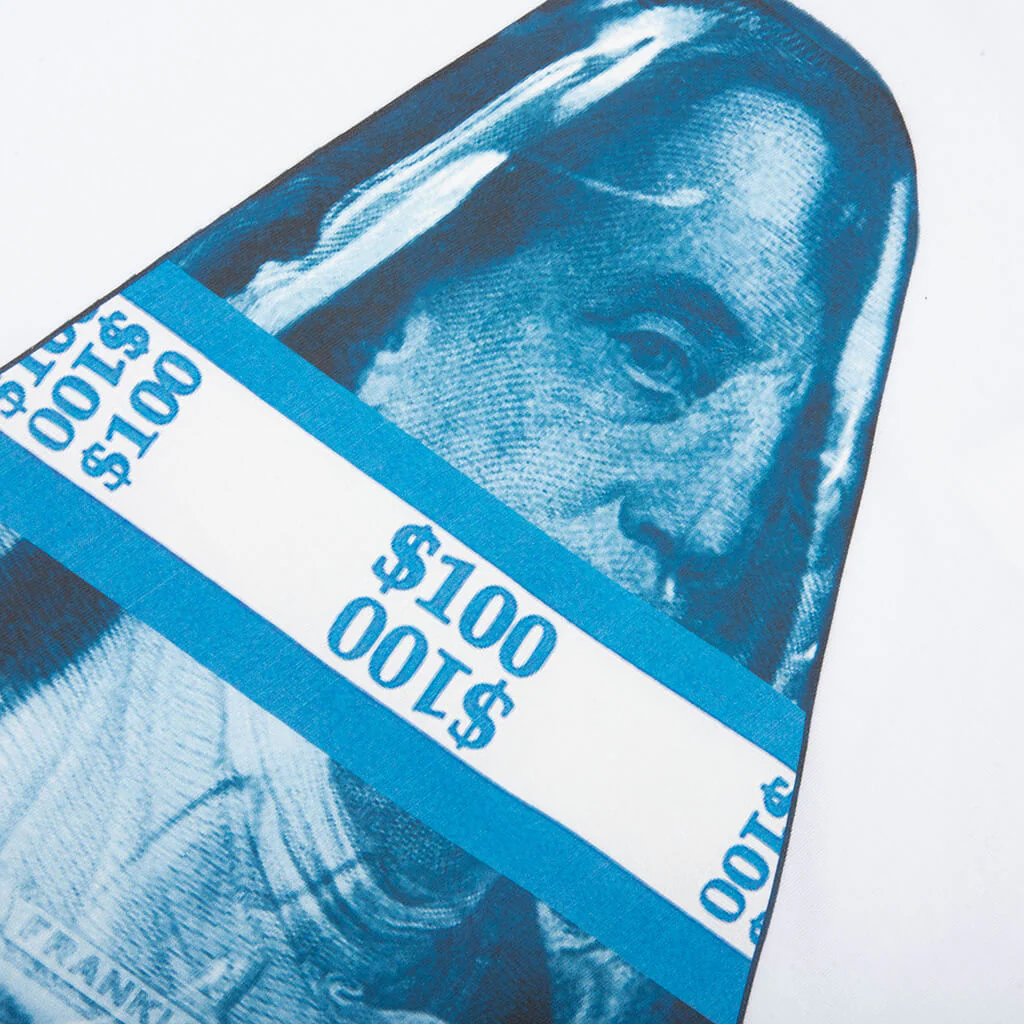 Money Pop S/S Tee - White - Image 4