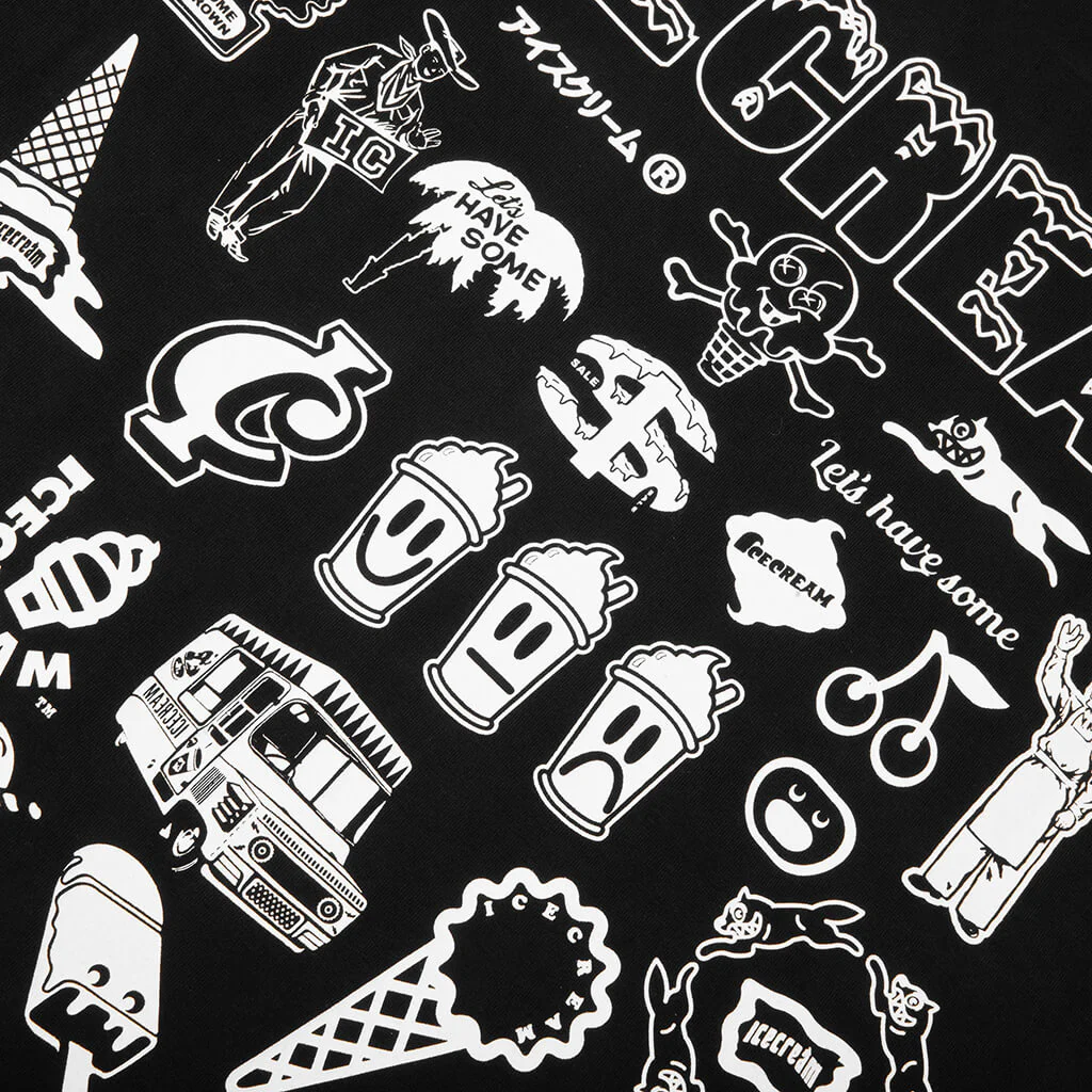 Order Up S/S Knit Tee - Black - Image 4
