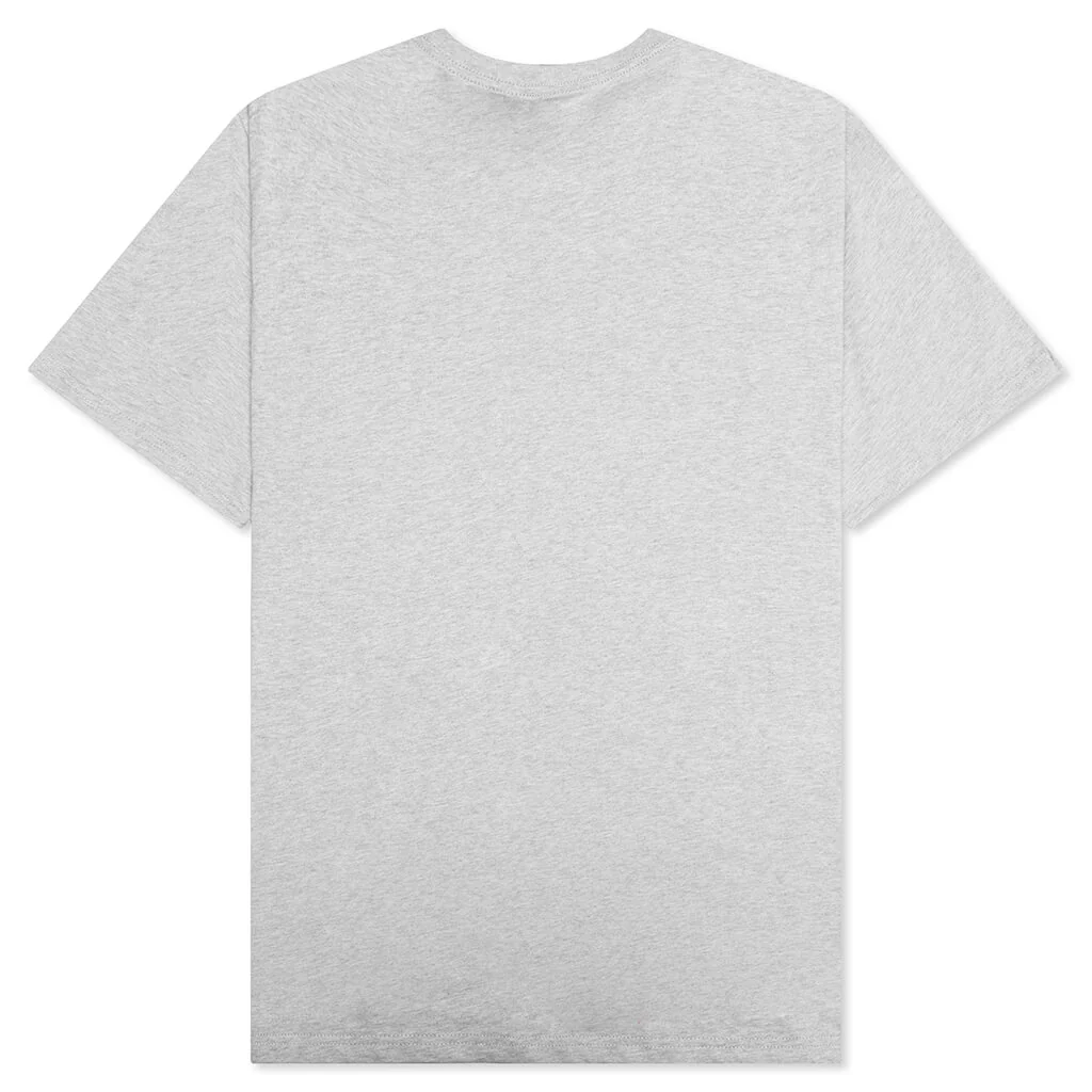 Outline S/S Tee - Heather Gray - Image 2
