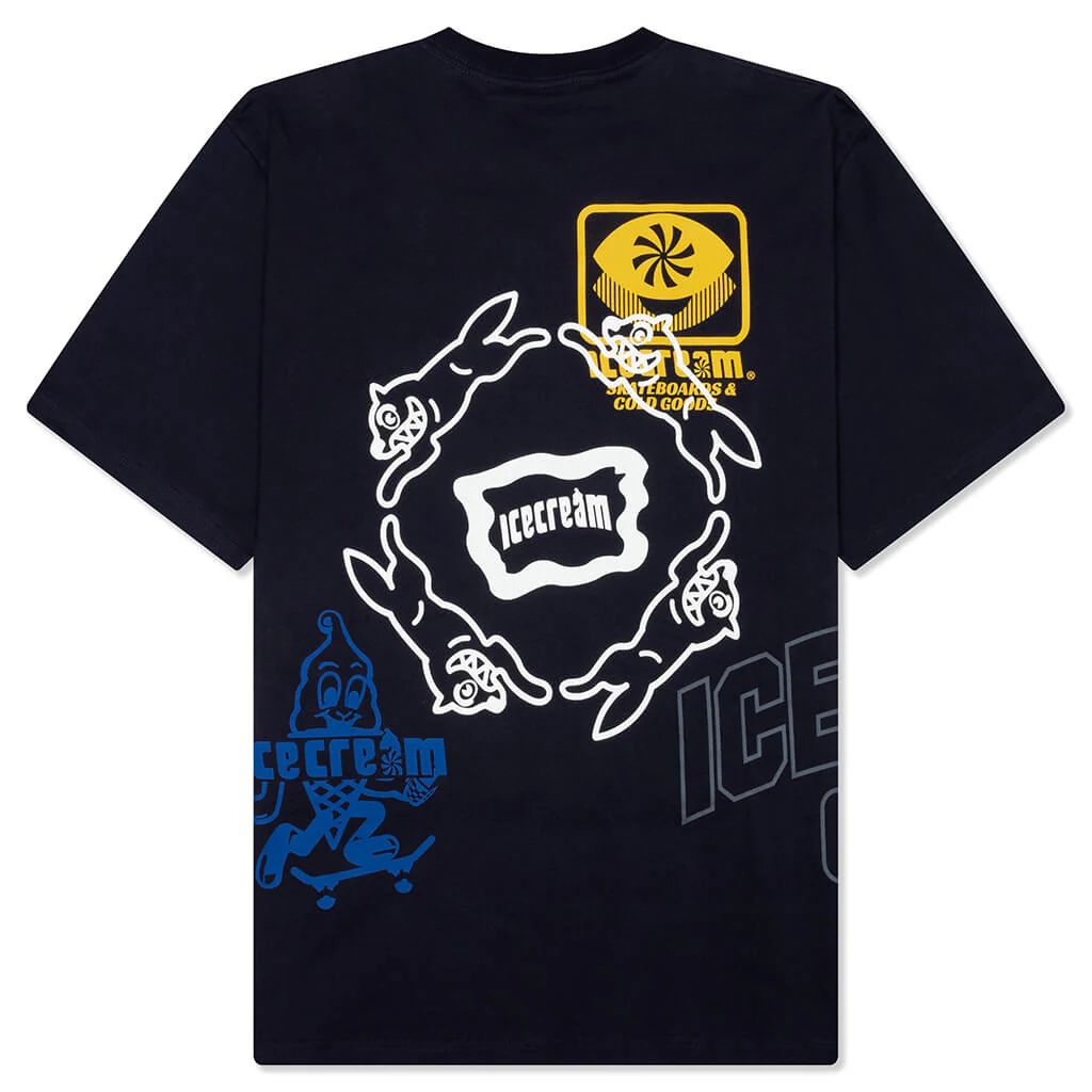 Overlay S/S Tee - Charcoal Art - Image 2