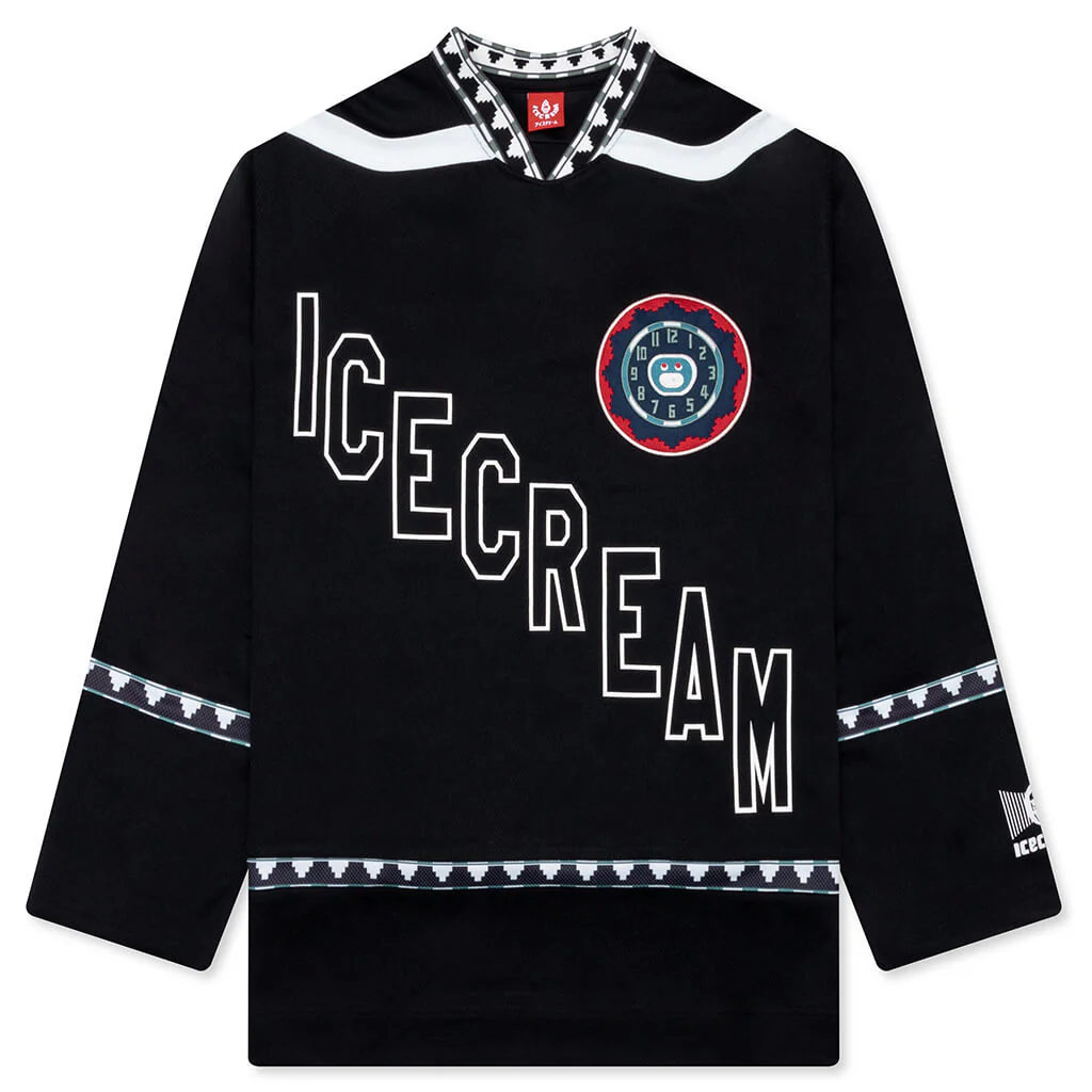 Party On Jersey L/S Knit - Black