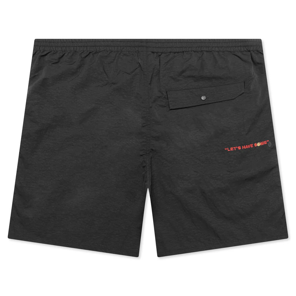 Peace Shorts - Black - Image 2