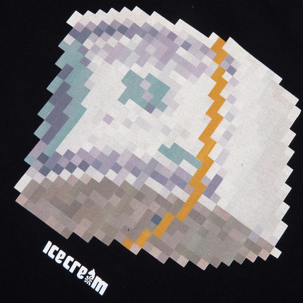 Pixel S/S Tee - Black - Image 3