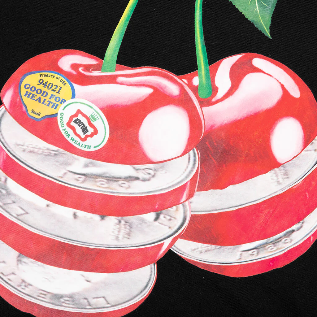 Quarters S/S Tee - Black - Image 4