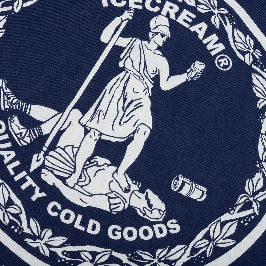 Seal S/S Tee - Black Iris - Image 3