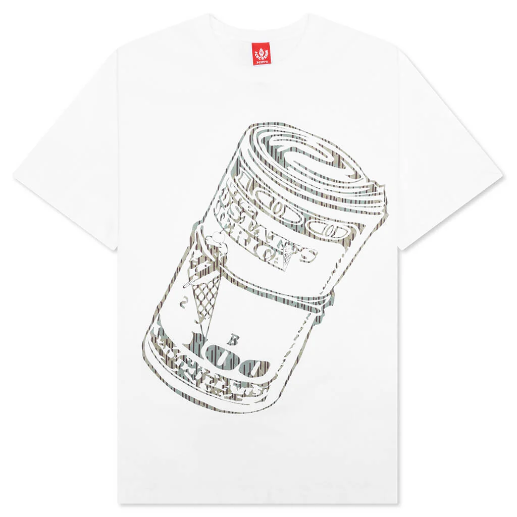 Stash S/S Tee - White