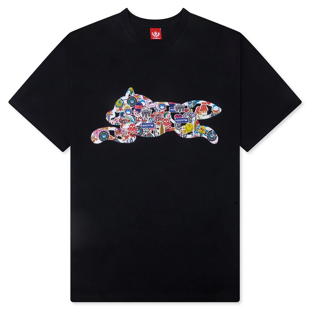 Stickers S/S Tee - Black