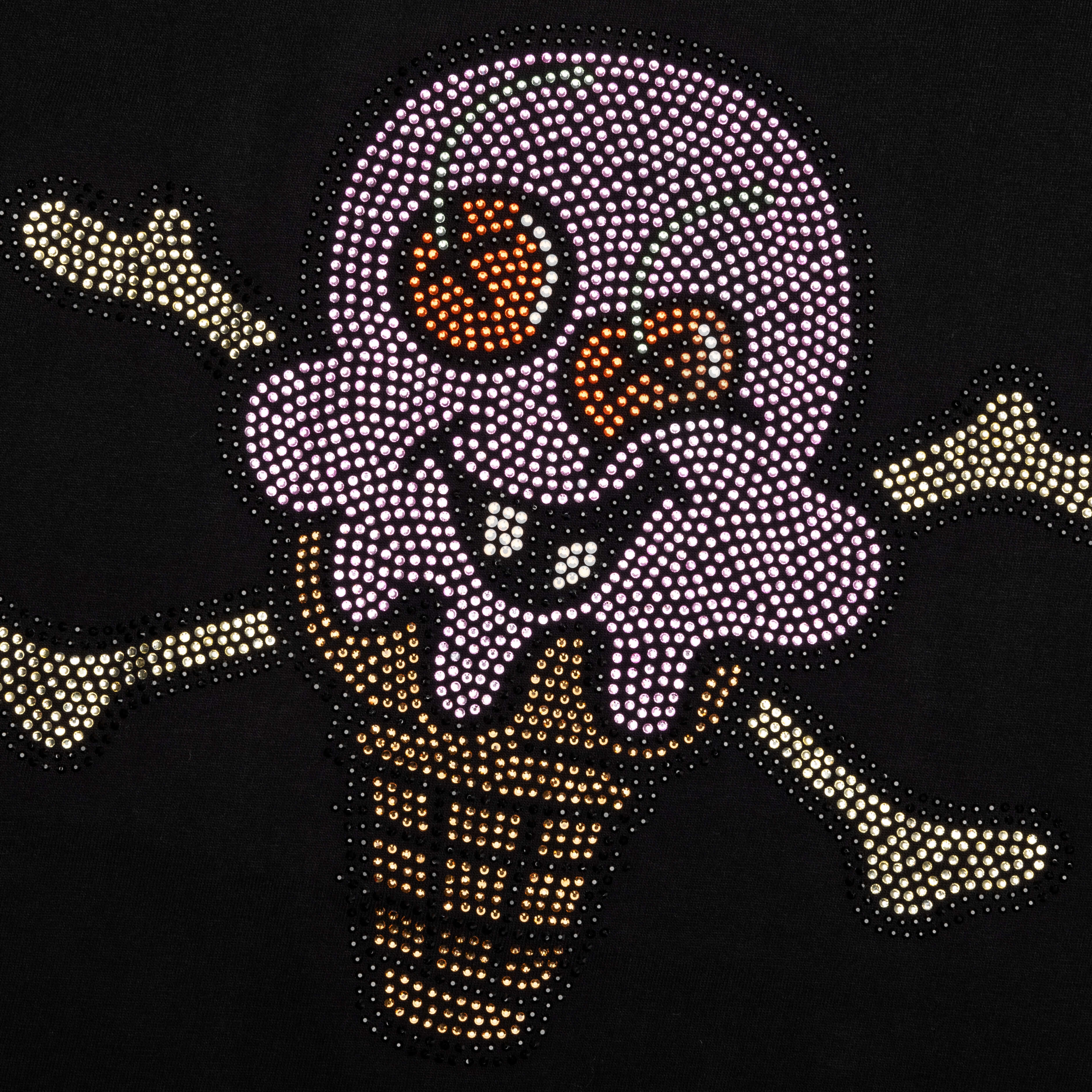 Stones Rhinestones S/S Tee - Black - Image 4
