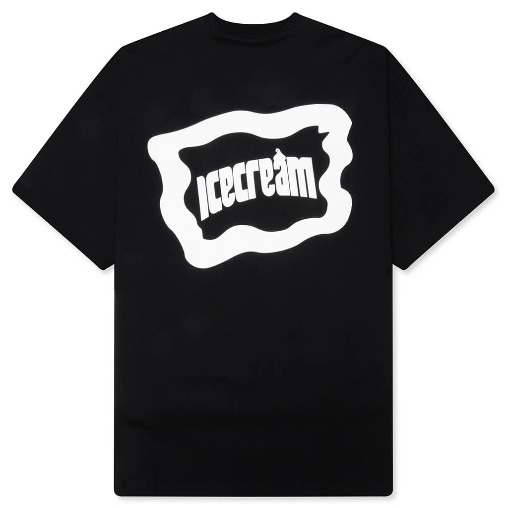 Street Life S/S Knit Tee - Black - Image 2