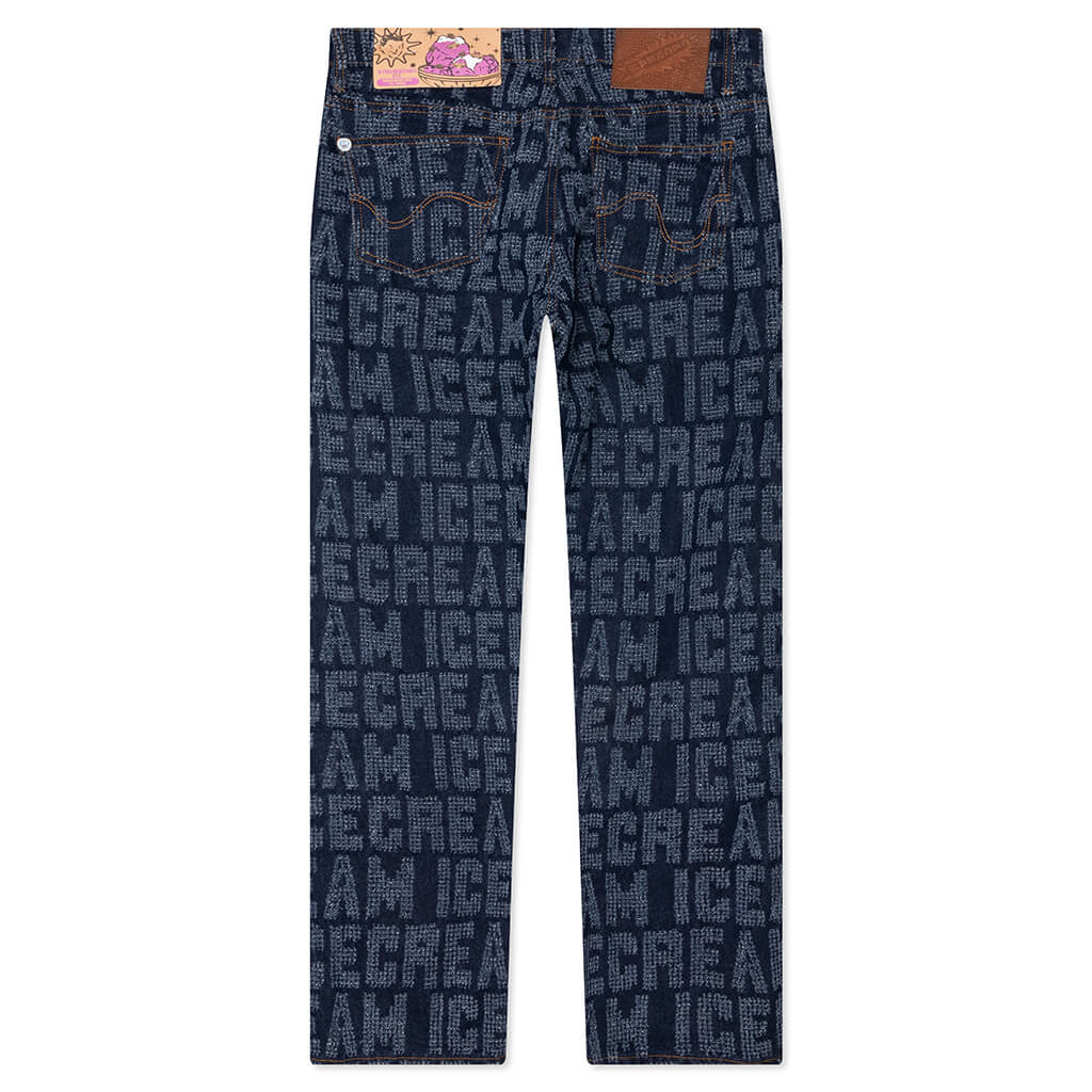 Sweet Tooth Strawberry Fit Jeans - Blue Moon - Image 2