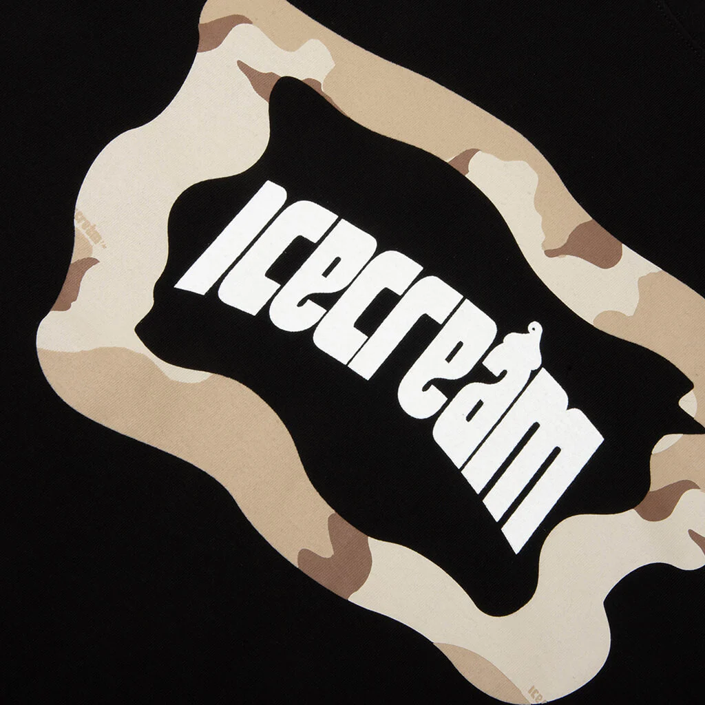 Taupe S/S Tee - Black - Image 3