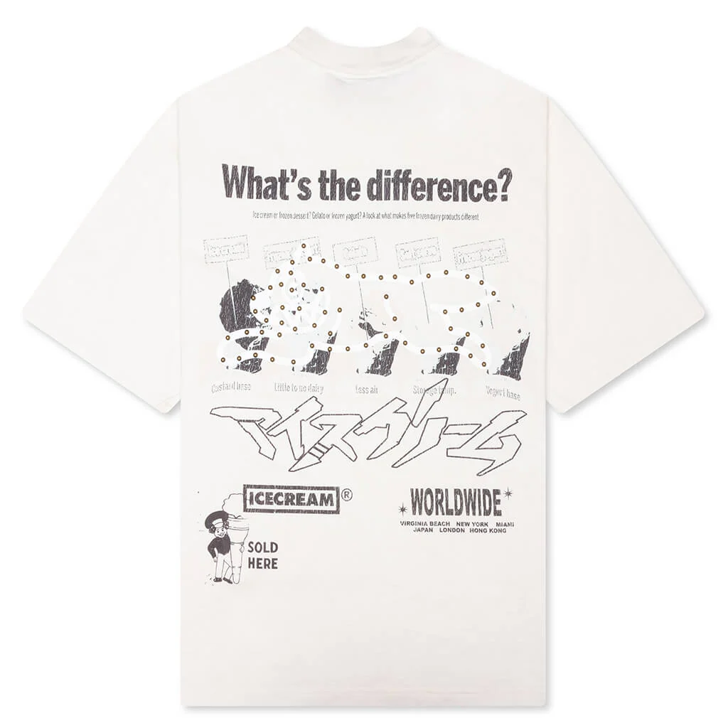 The Hill S/S Tee - White - Image 2