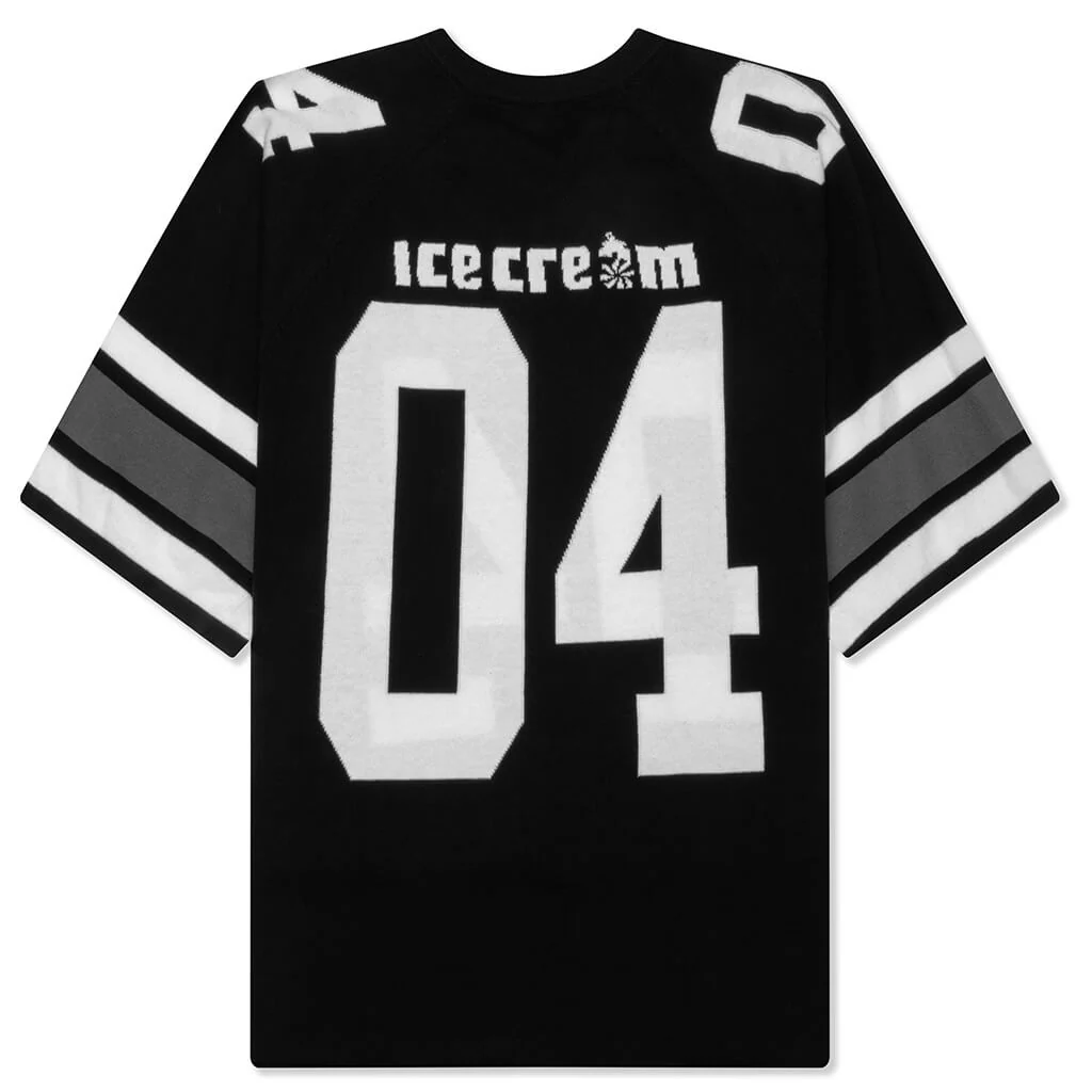 Touch Down S/S Sweater - Black - Image 2