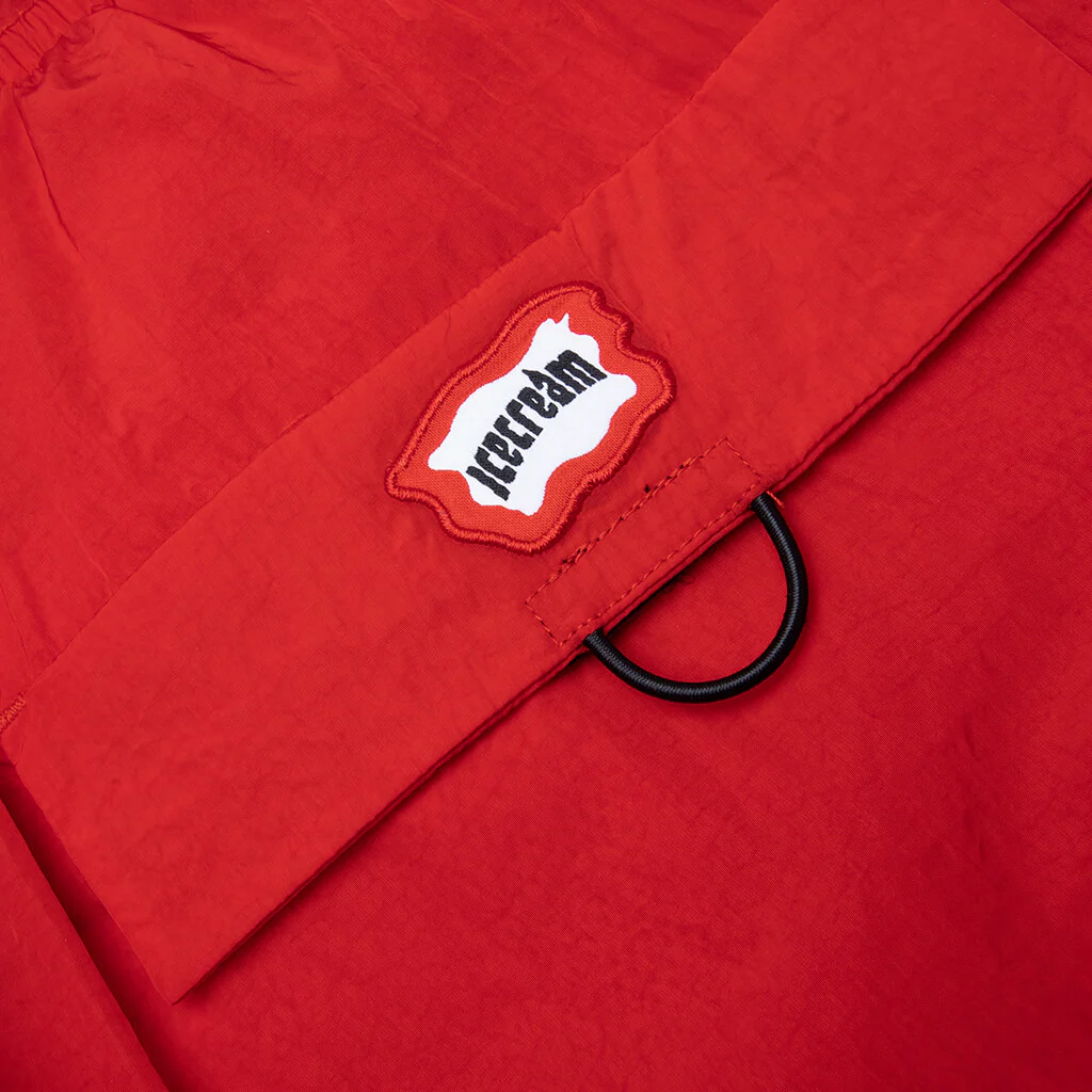 Walker Cargo Shorts - Fiery Red - Image 4