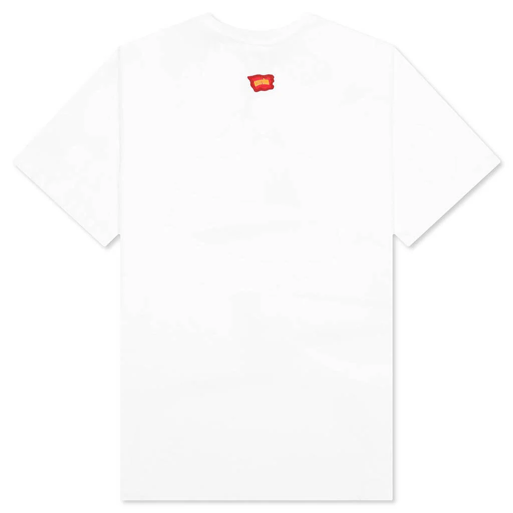 Word S/S Tee - White - Image 2