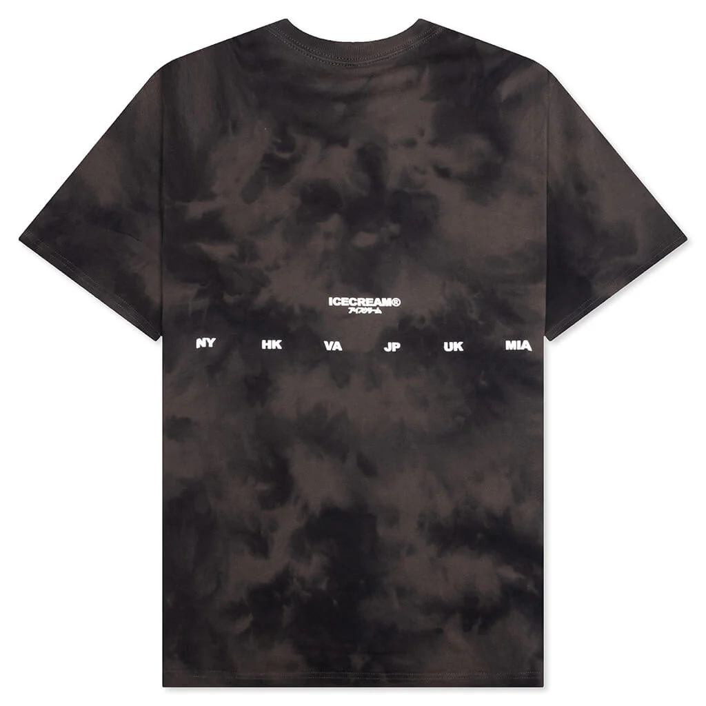 World Tour S/S Knit Oversize Fit Shirt - Beluga - Image 2