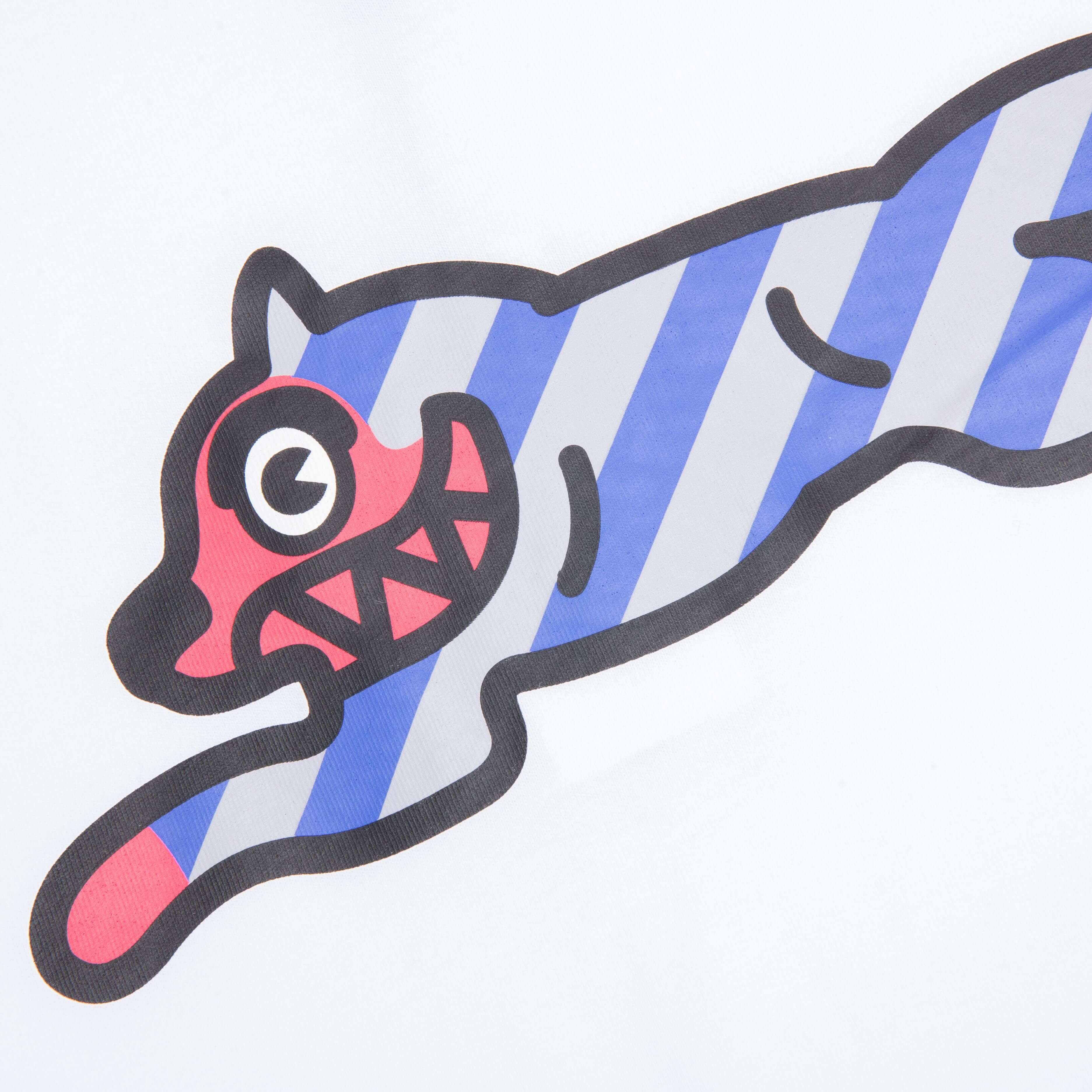 Yikes Stripes S/S Tee - White - Image 3