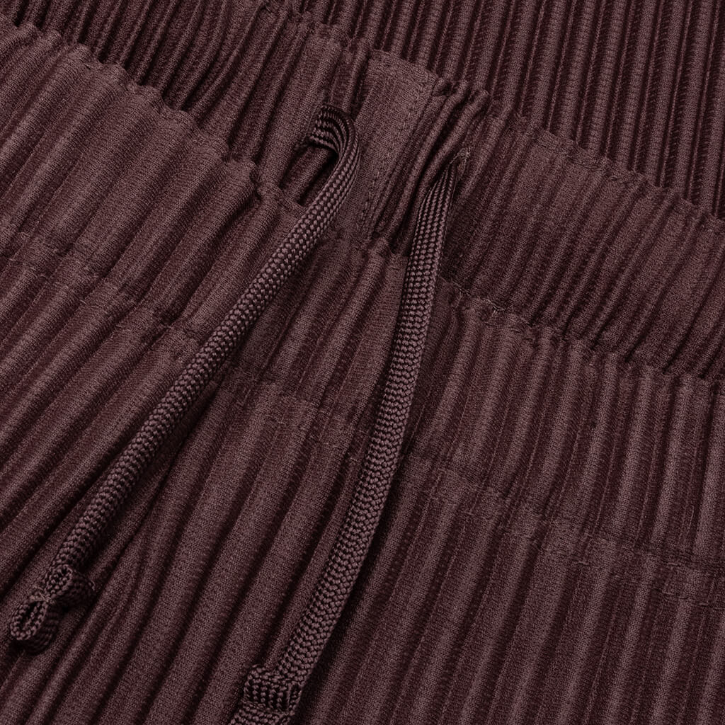 Color Pleats Slack - Edge Brown - Image 3
